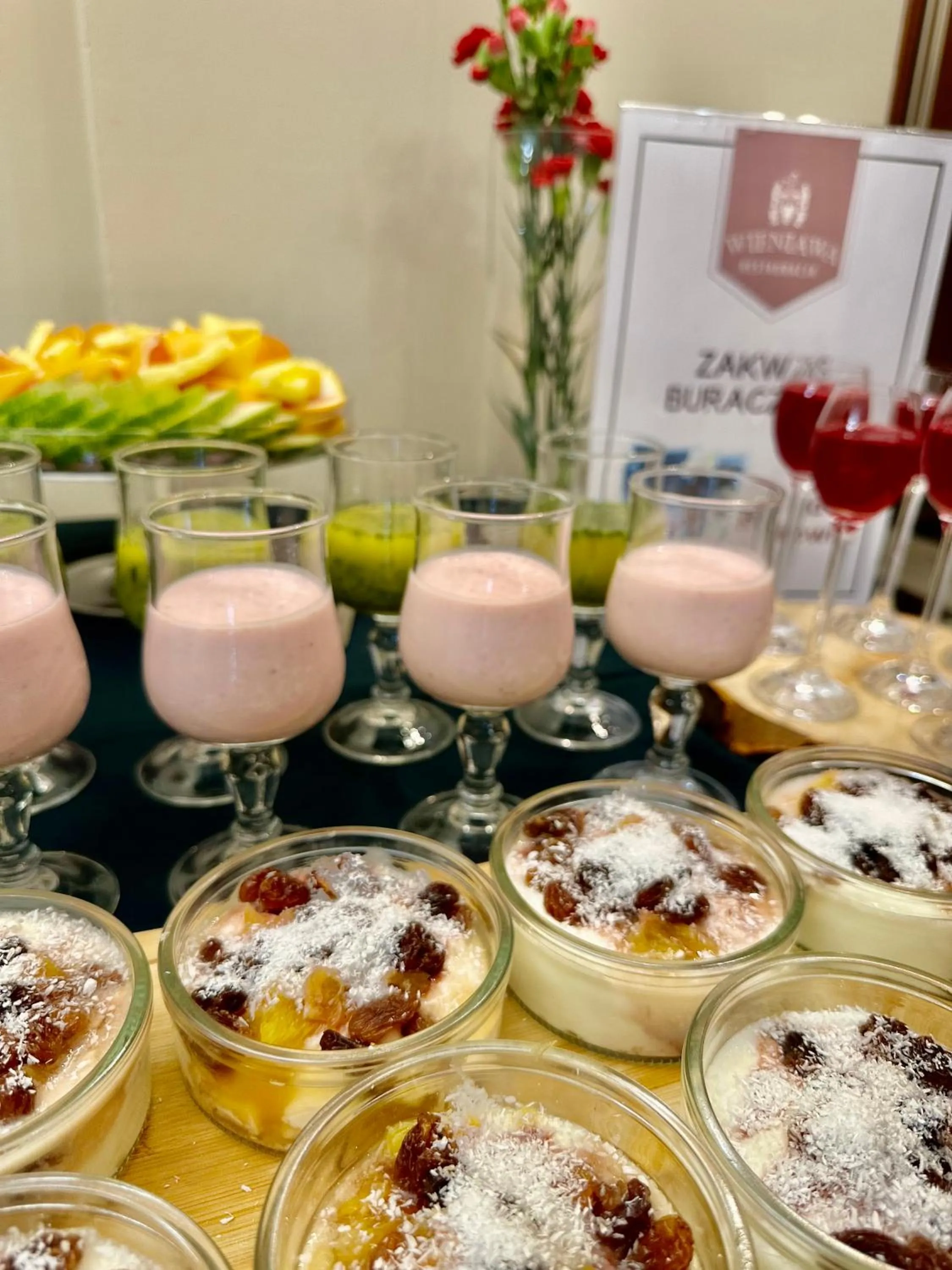 Food and drinks in Hotel SPA Wieniawa