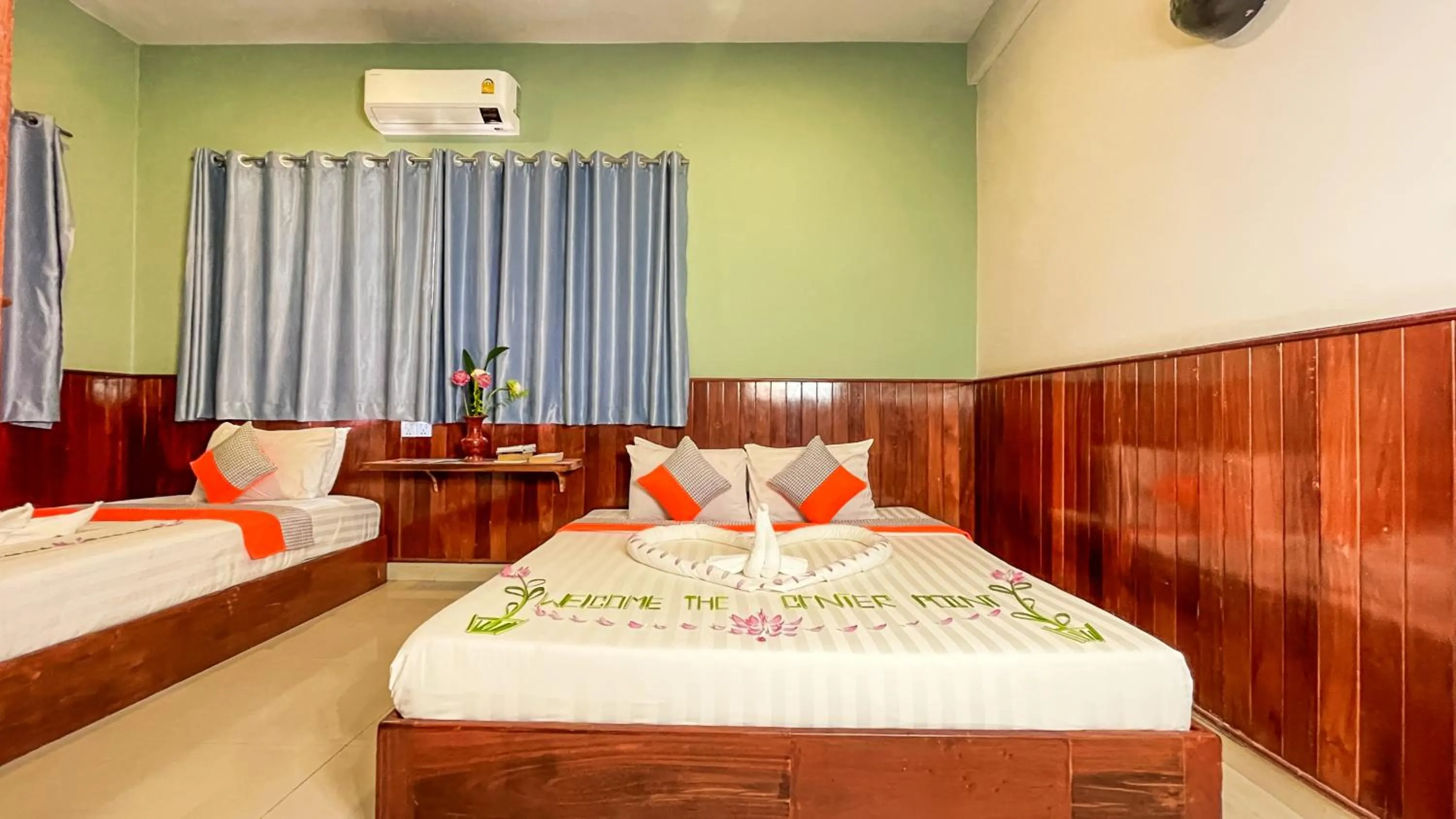 Bed in The Center Point