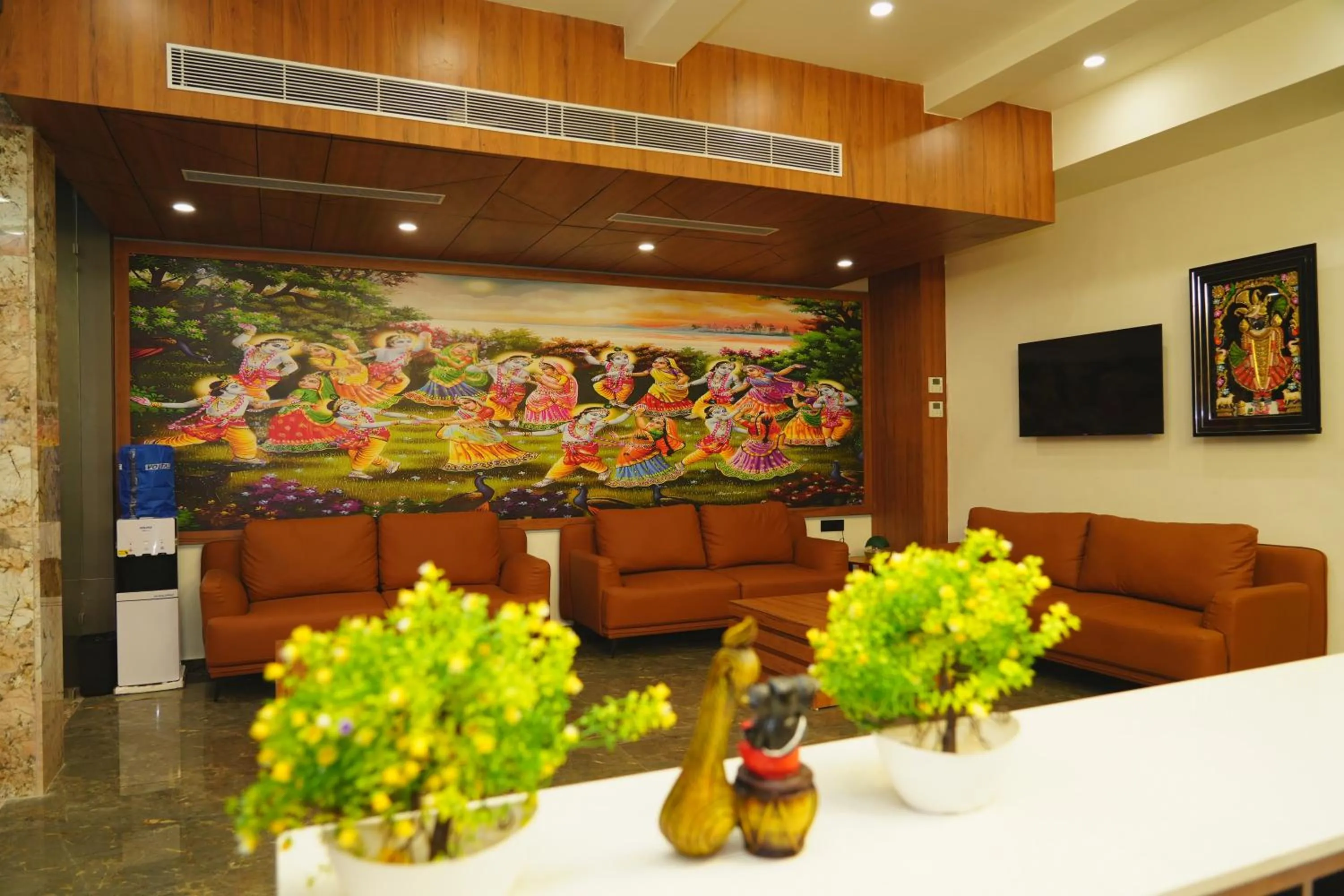 Lobby or reception in Hotel Leela's