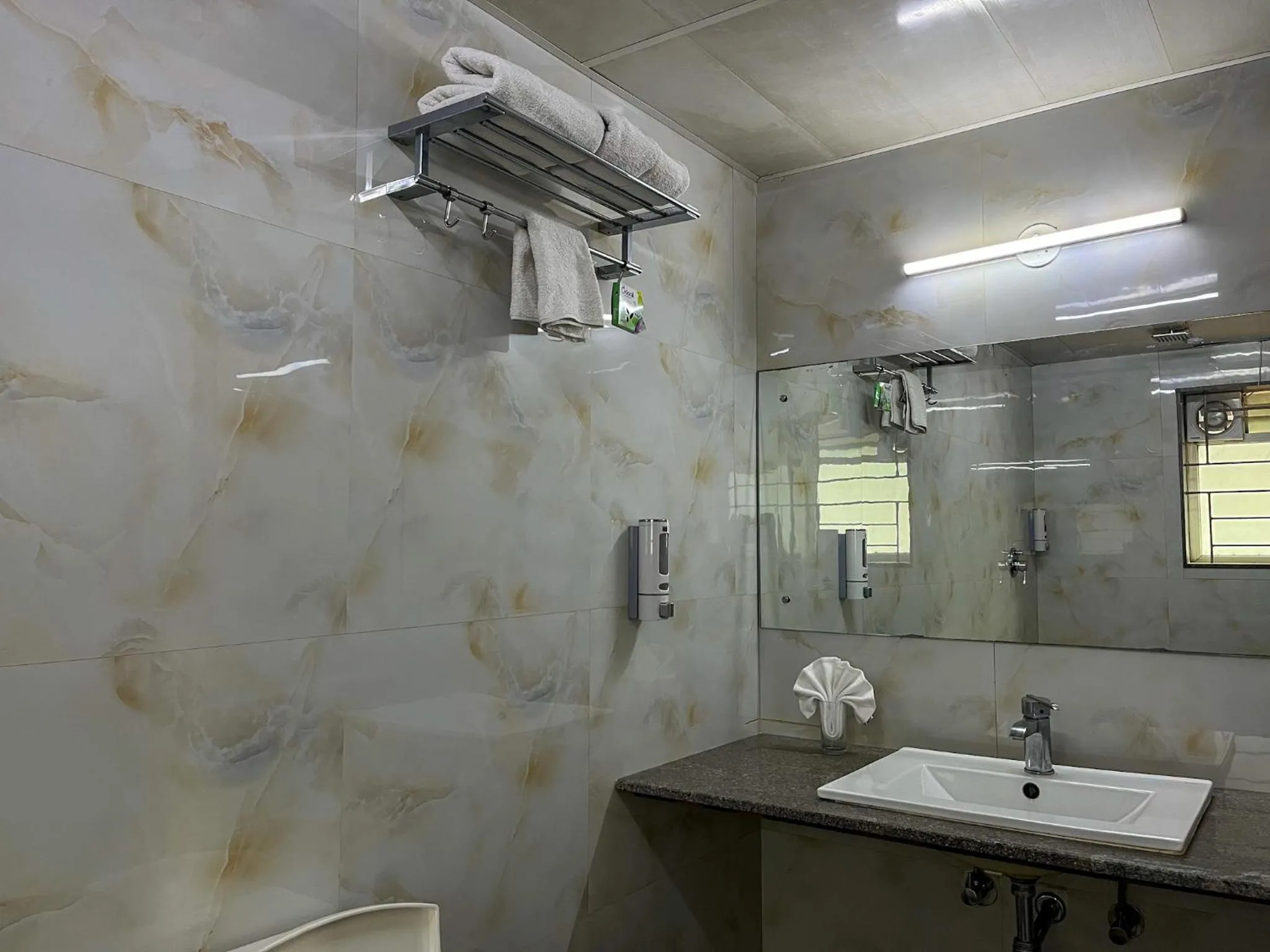 Bathroom in Mystic Hotel Koramangala