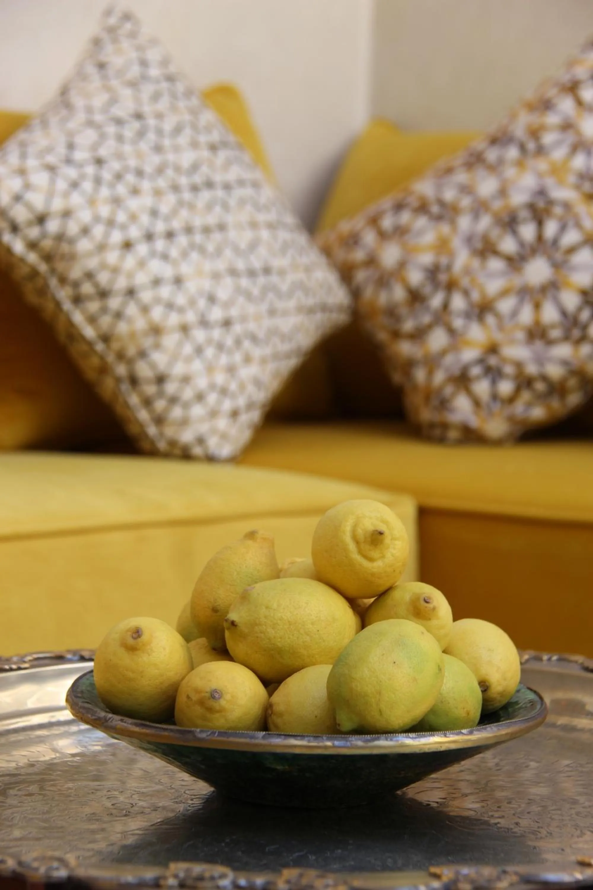 Living room in Riad Emberiza Sahari