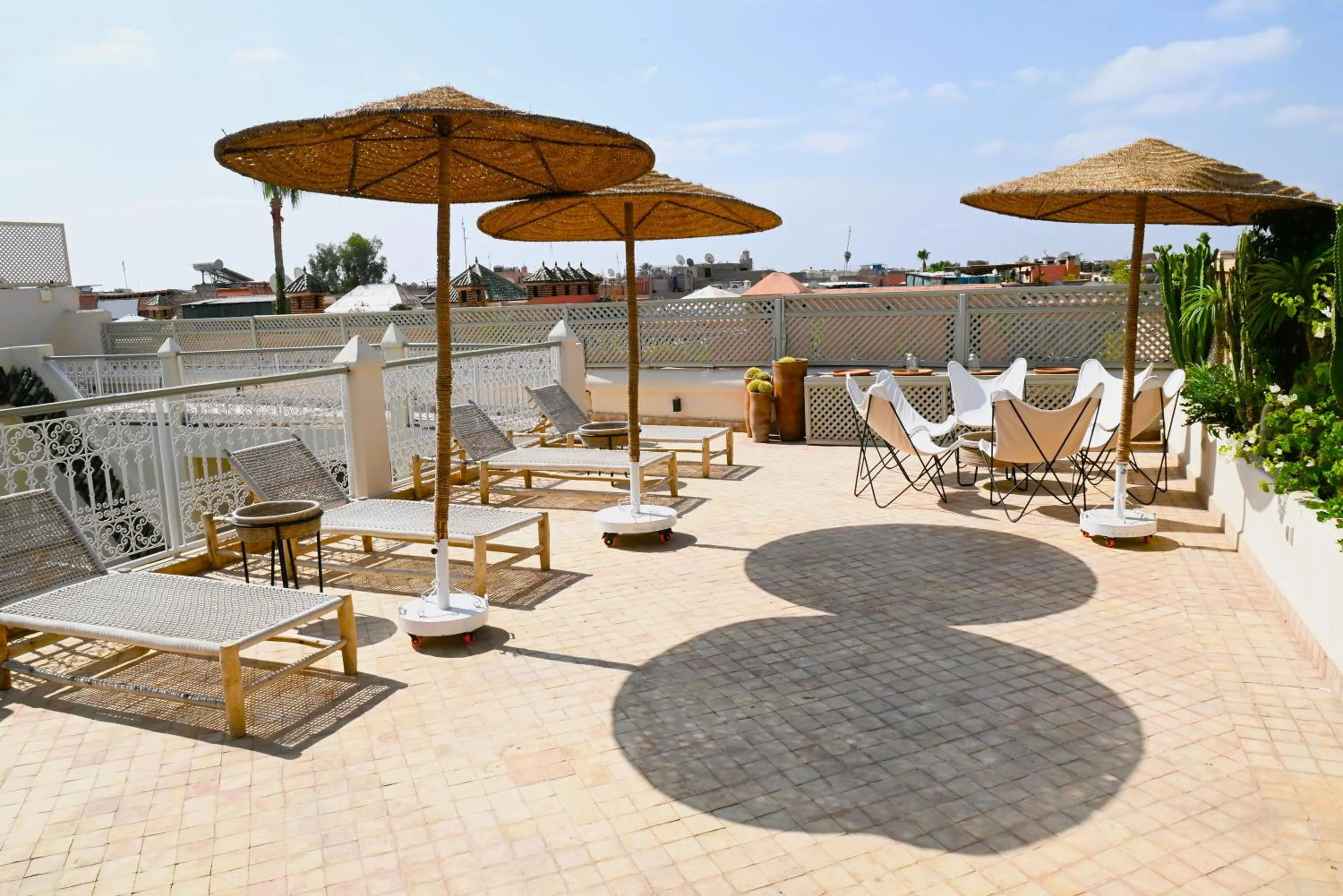 Patio in Riad Emberiza Sahari