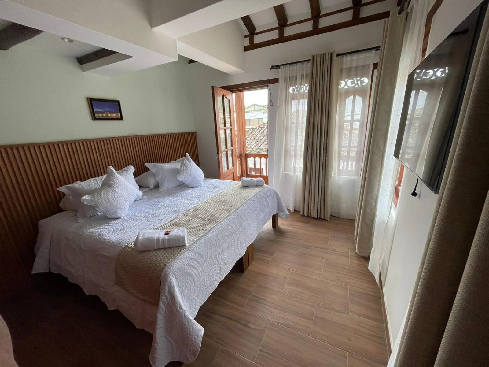 Photo of the whole room, Bed in Hotel Boutique Cenit