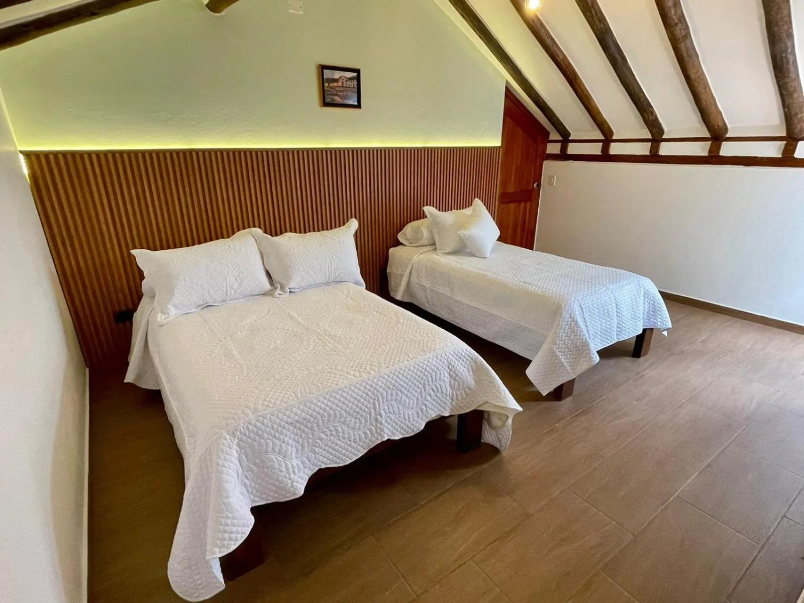 Decorative detail, Bed in Hotel Boutique Cenit