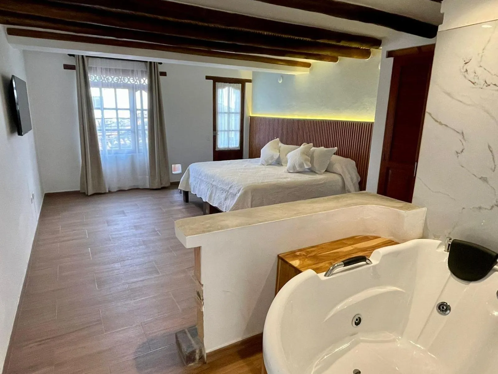 Photo of the whole room, Bed in Hotel Boutique Cenit