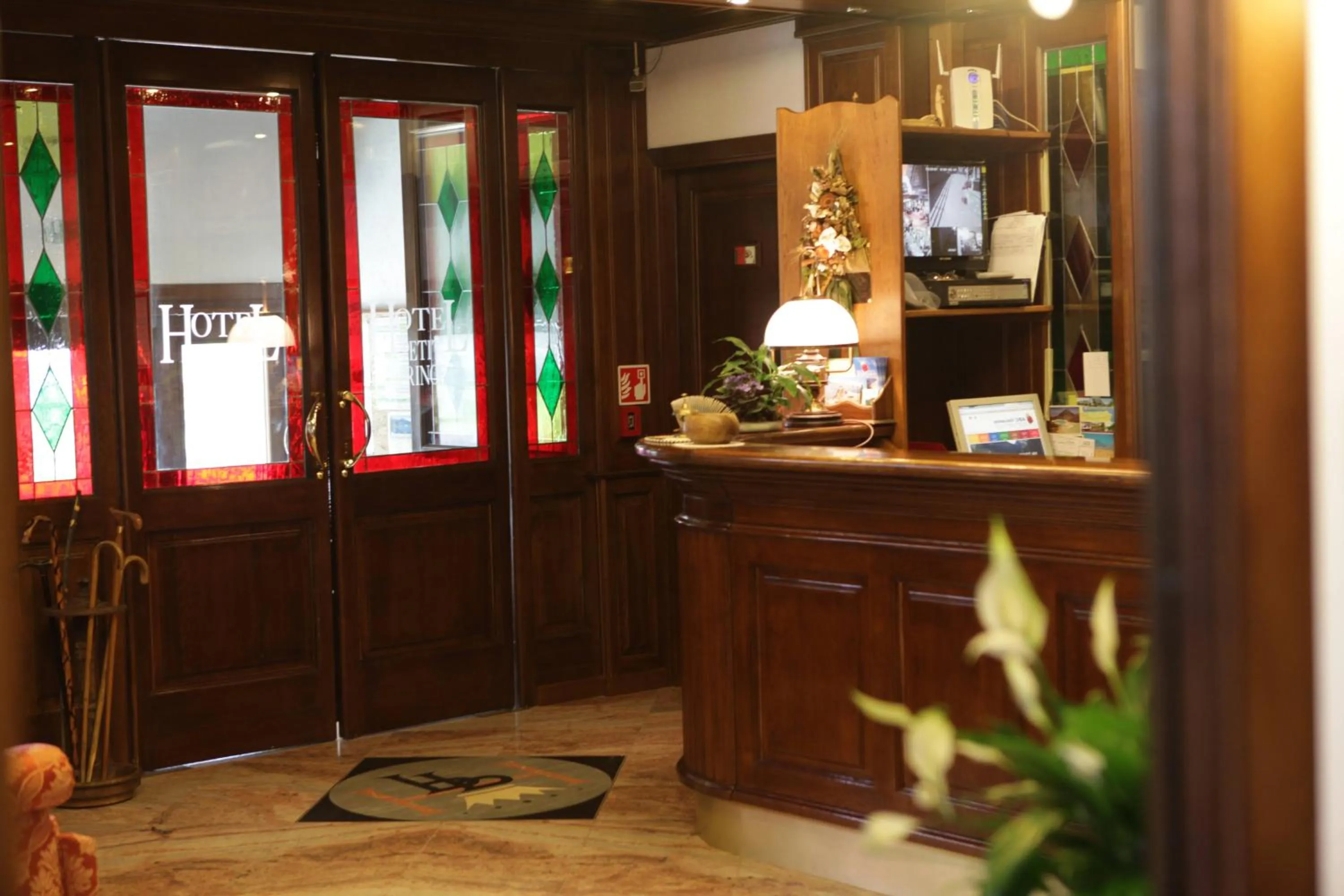 Lobby or reception in Hotel Petit Prince