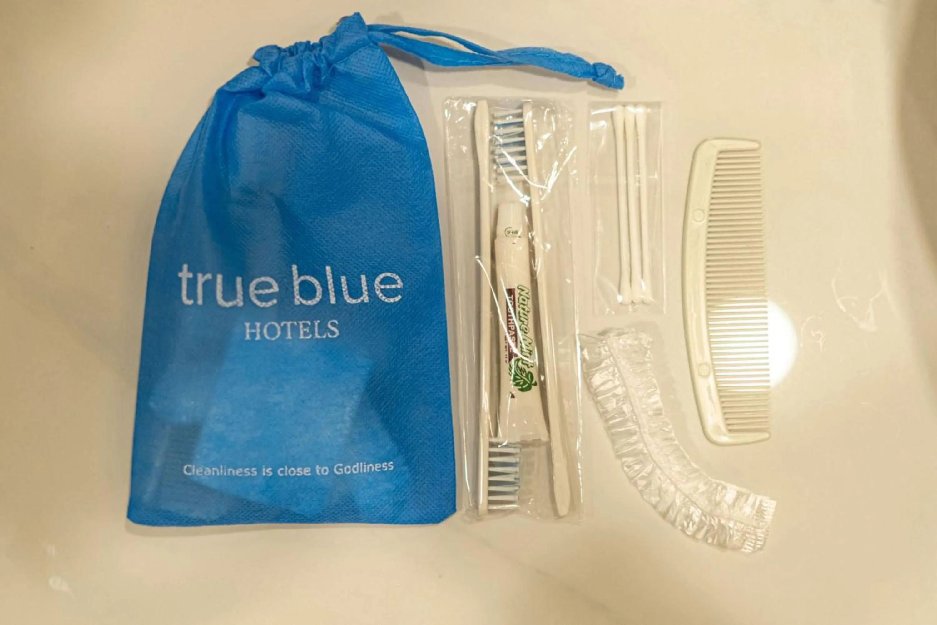 Bathroom in True Blue Hotel Menteng