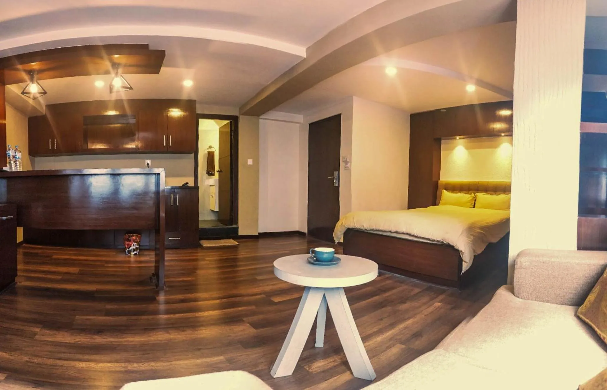 Living room in Quays Himalayan