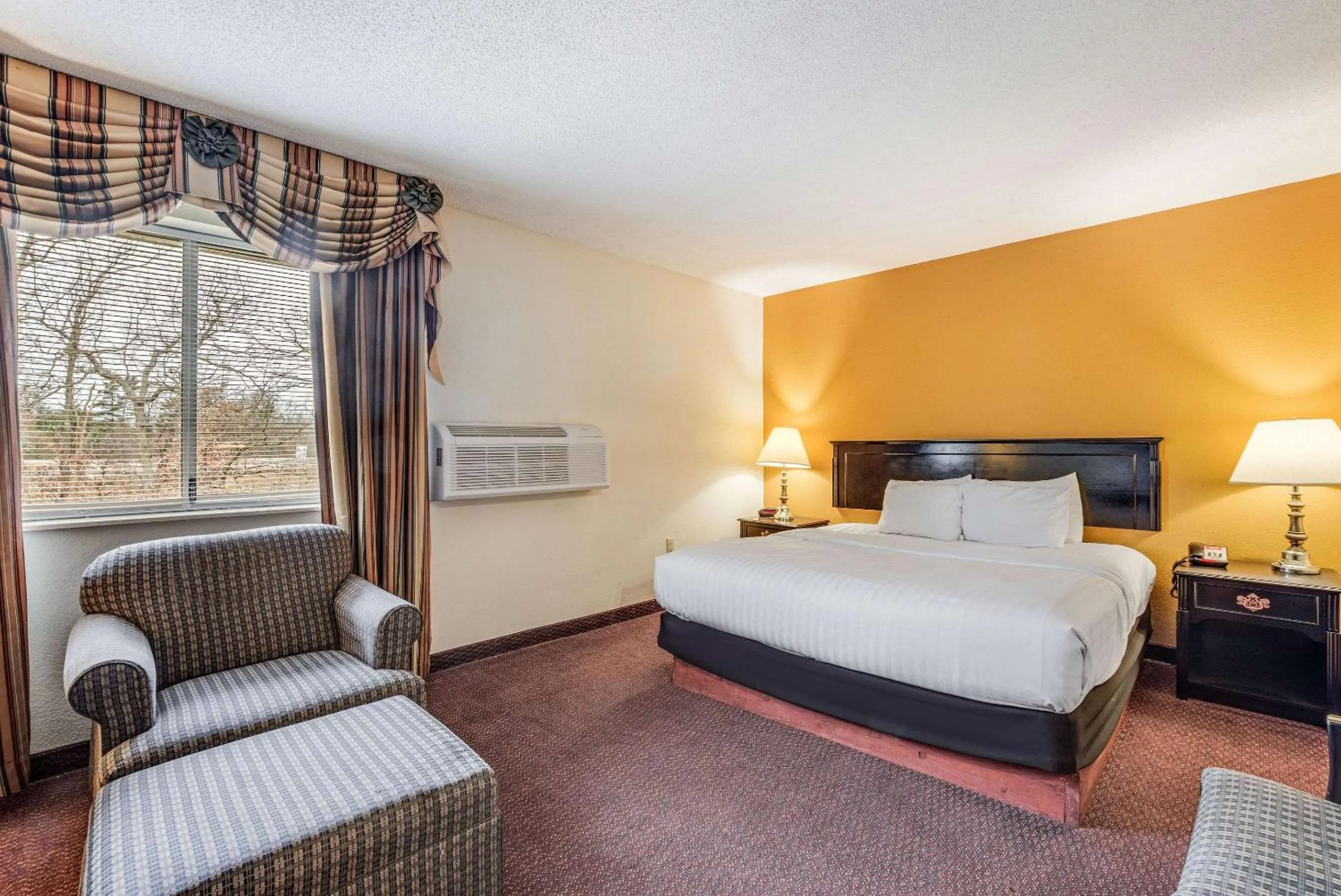 Photo of the whole room in Econo Lodge Whitehall near Michigan's Adventure