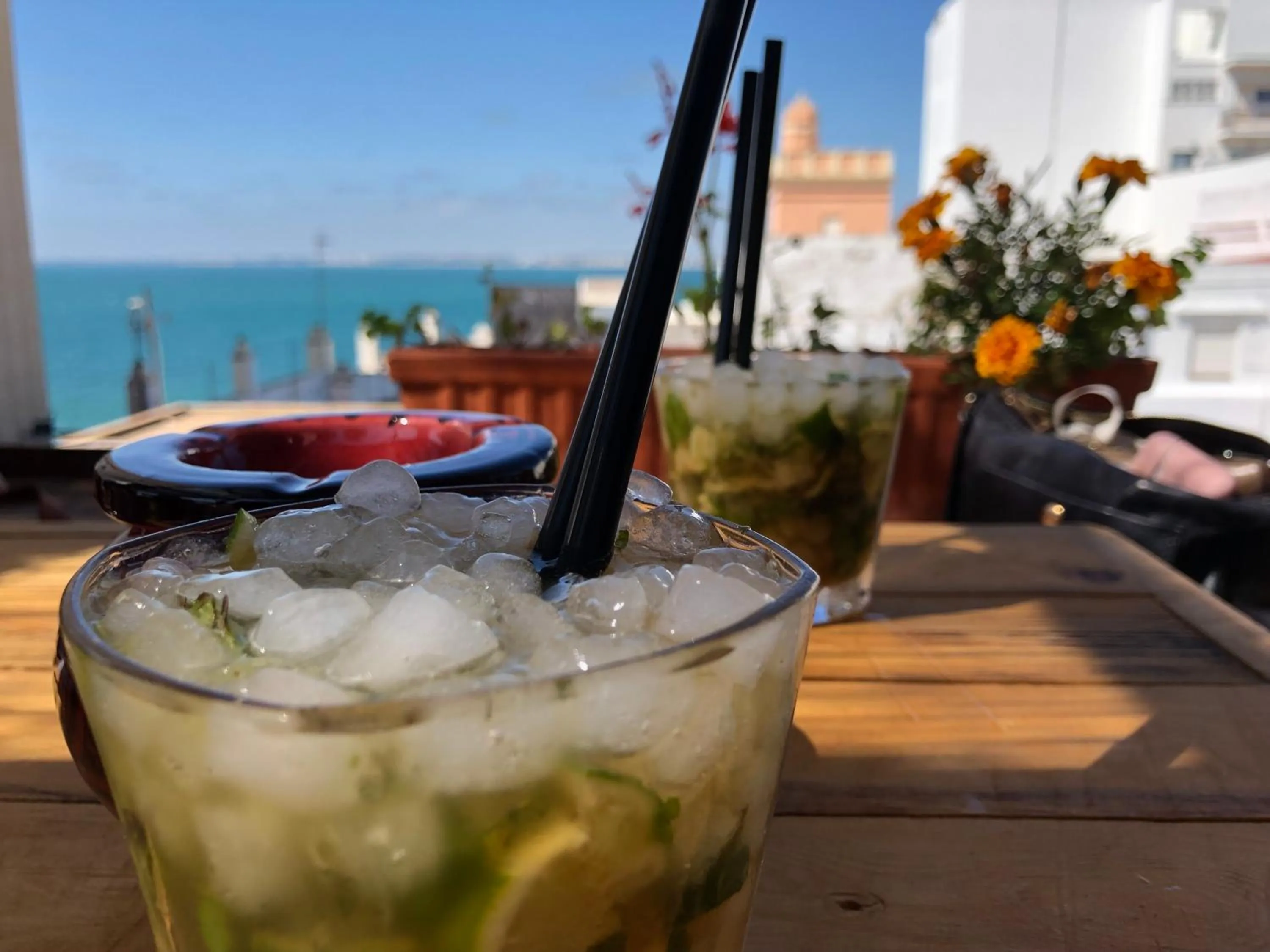 Balcony/Terrace in Hotel Alquimia Cadiz