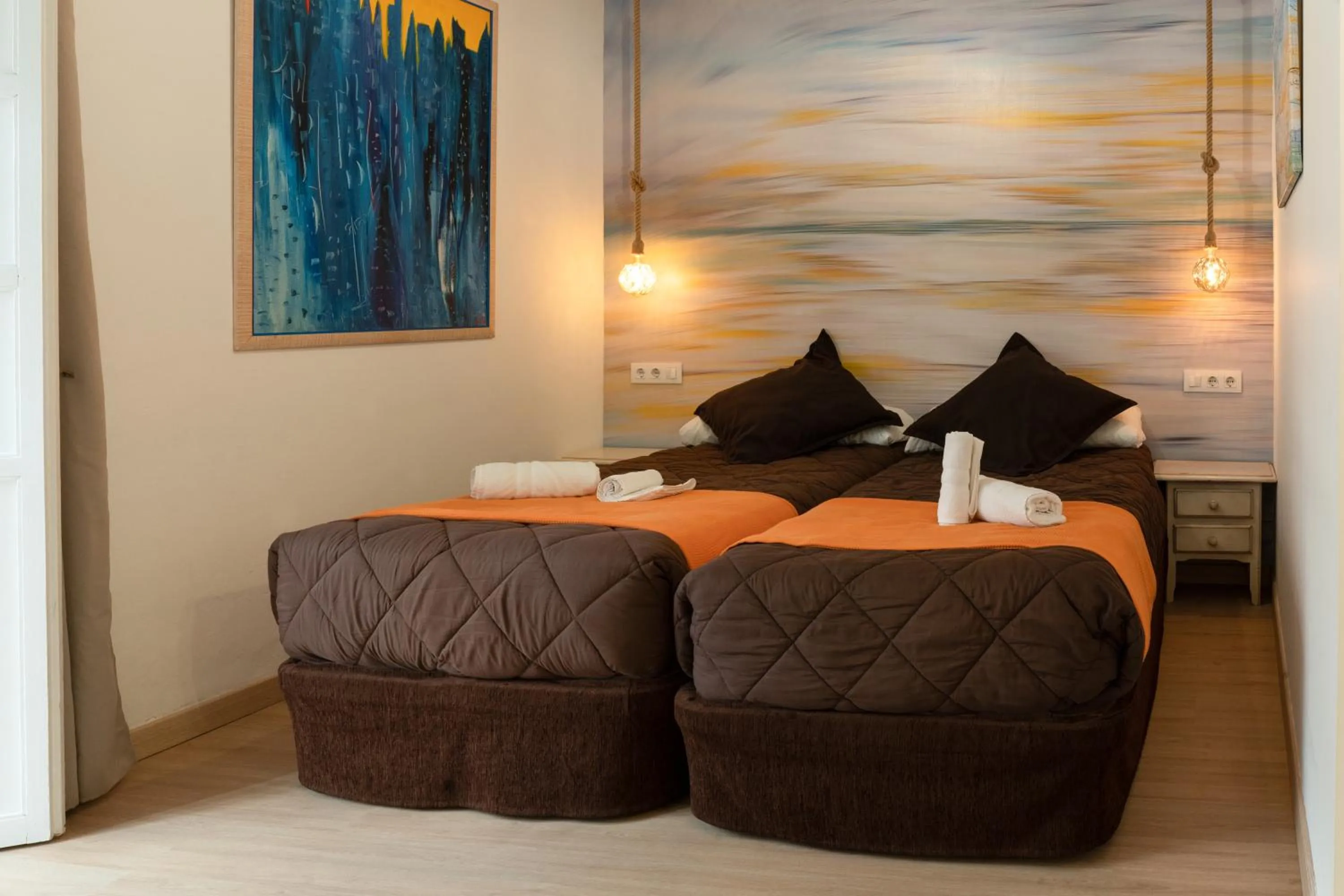 Bed in Hotel Alquimia Cadiz