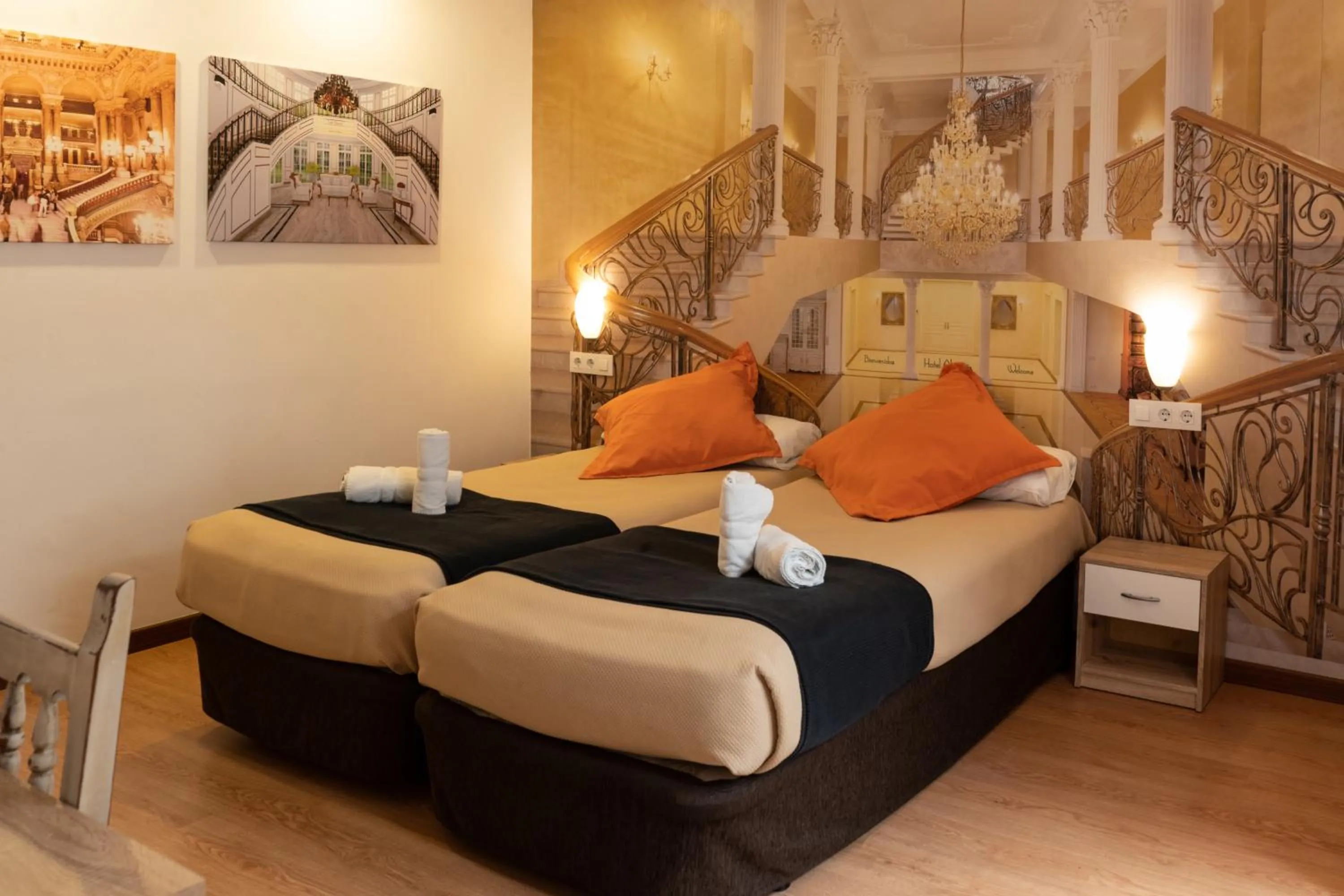 Bed in Hotel Alquimia Cadiz