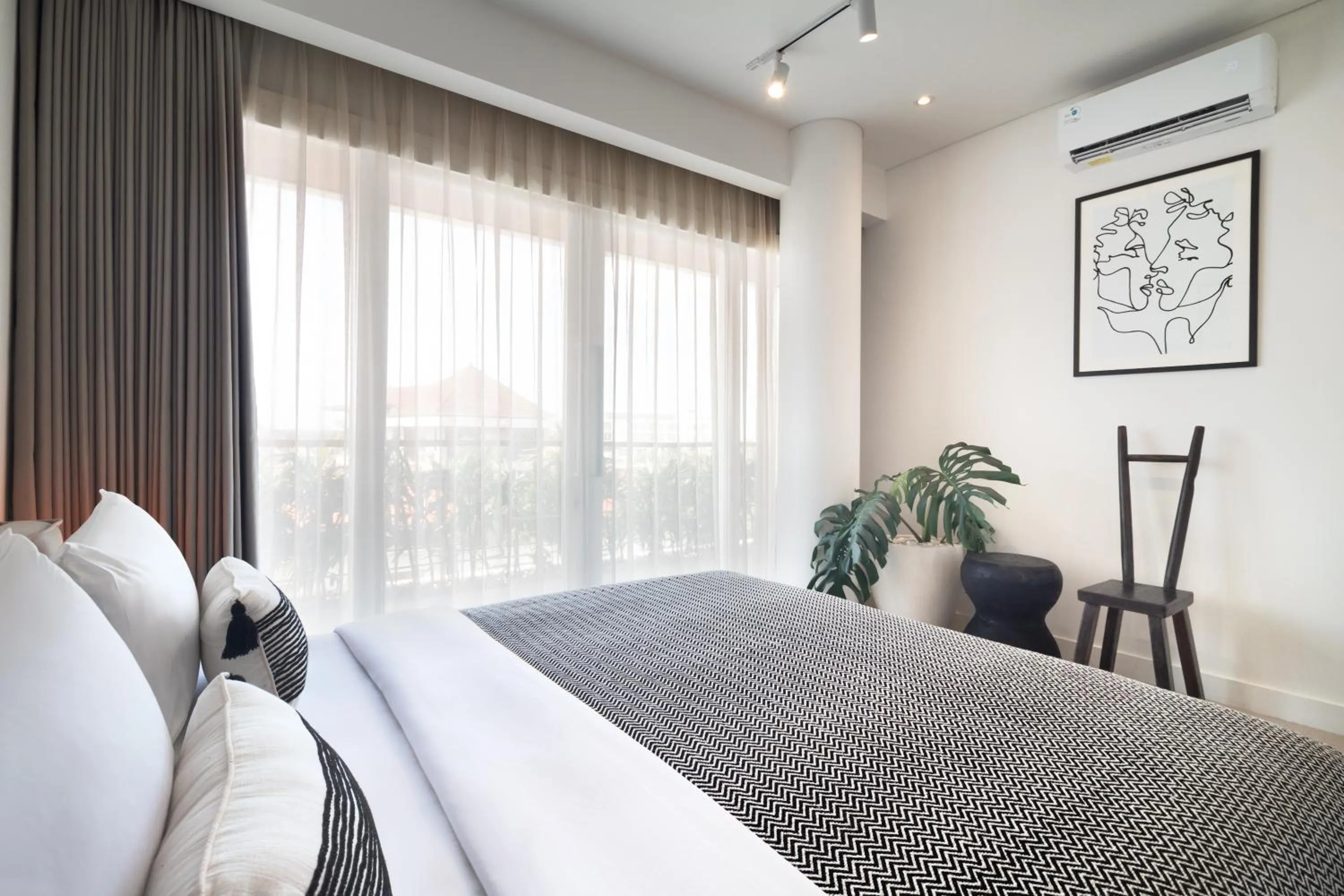 Bedroom, Bed in The Cruise Berawa - Design Apartments & Penthouses by CPM Bali