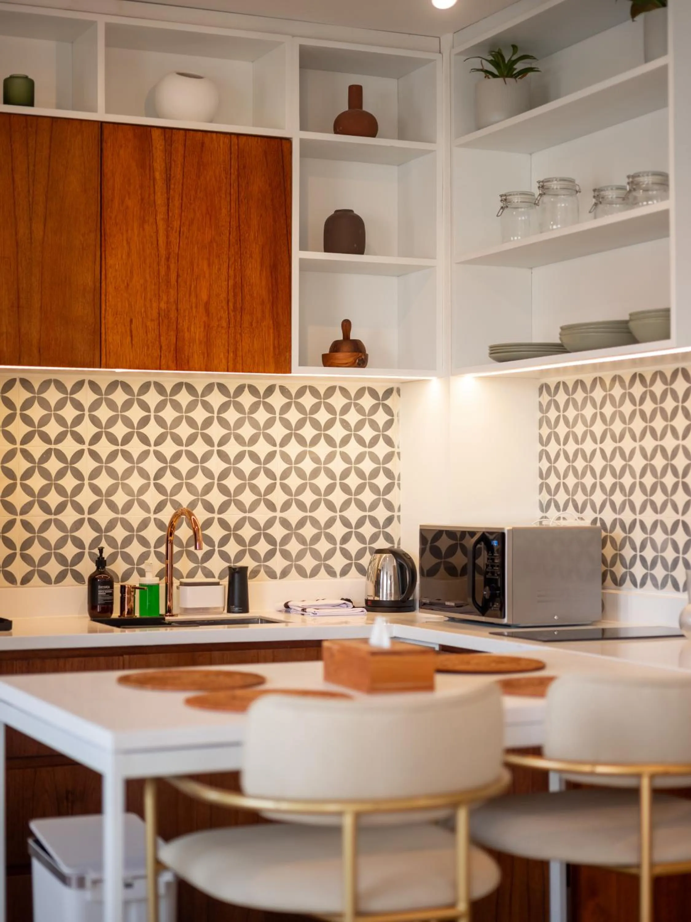 Coffee/tea facilities in The Cruise Berawa - Design Apartments & Penthouses by CPM Bali