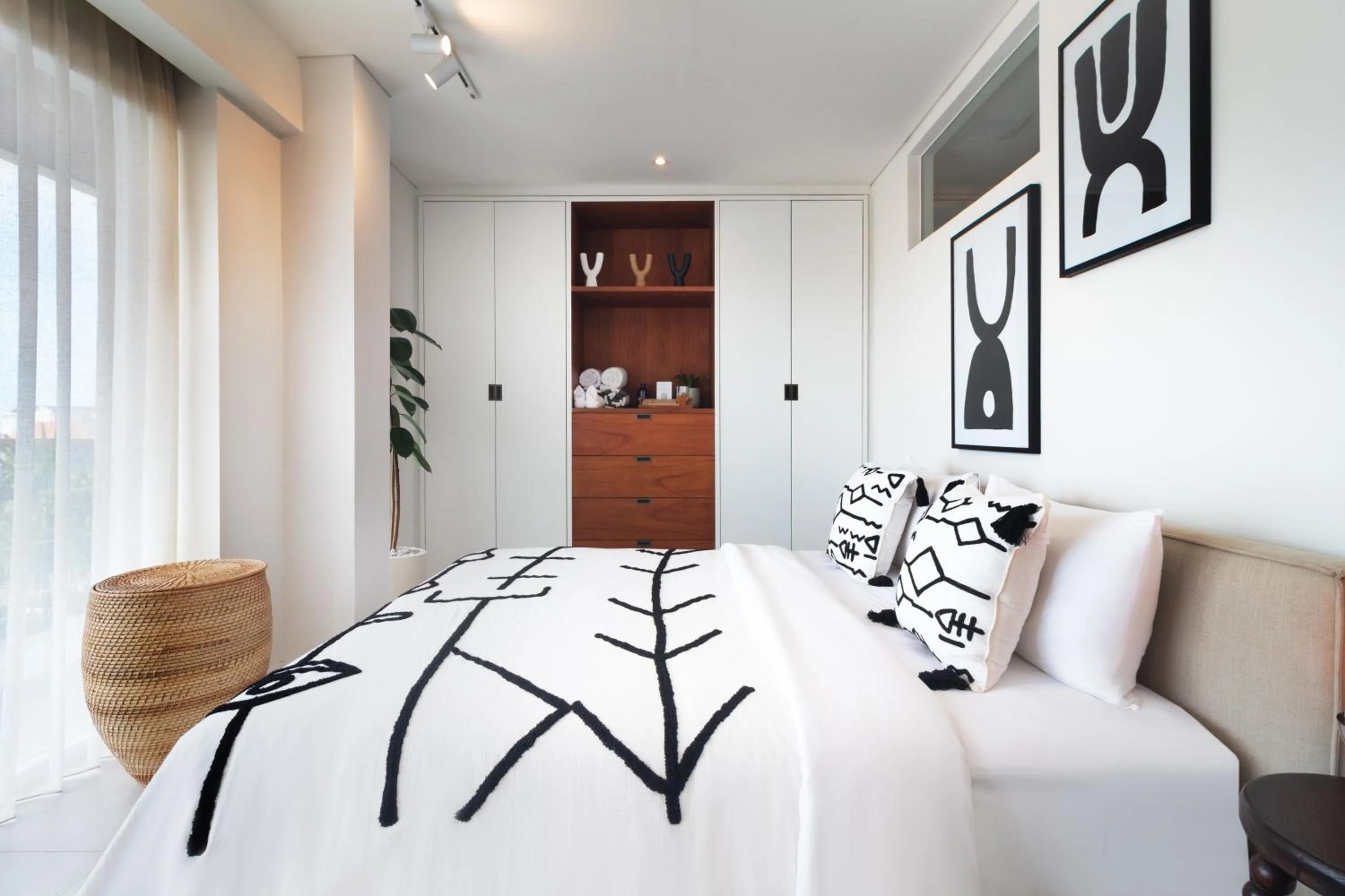 Bedroom, Bed in The Cruise Berawa - Design Apartments & Penthouses by CPM Bali