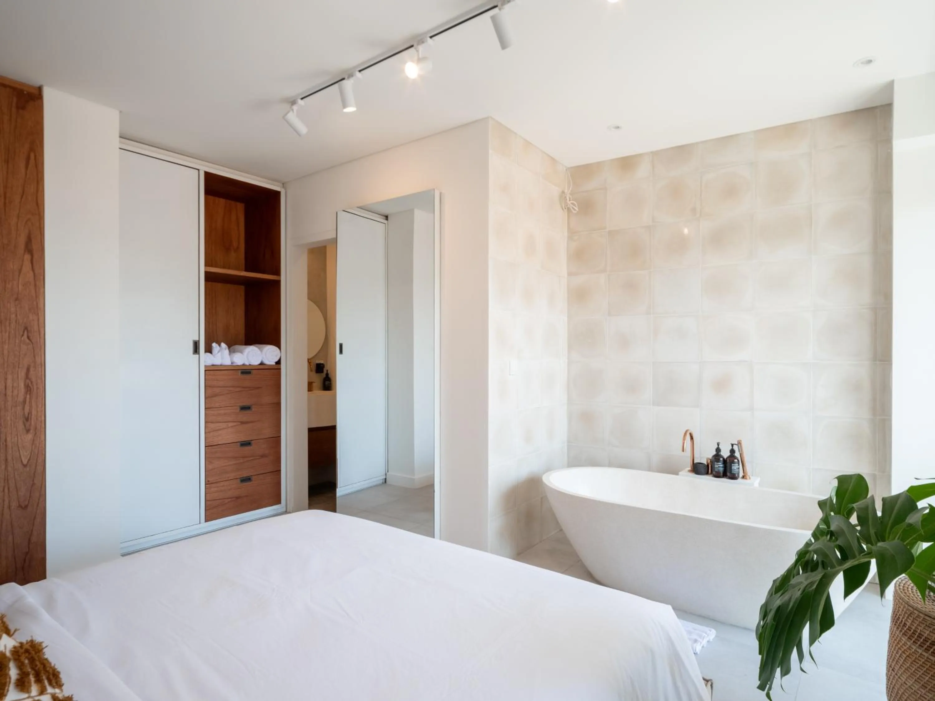Bedroom, Bed in The Cruise Berawa - Design Apartments & Penthouses by CPM Bali
