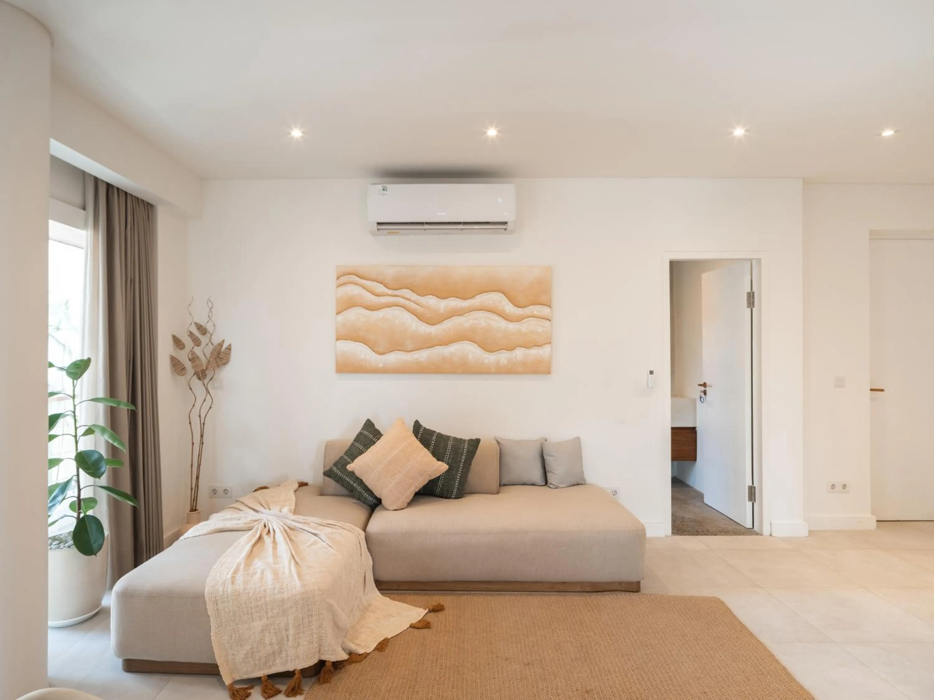 Seating area, Bed in The Cruise Berawa - Design Apartments & Penthouses by CPM Bali