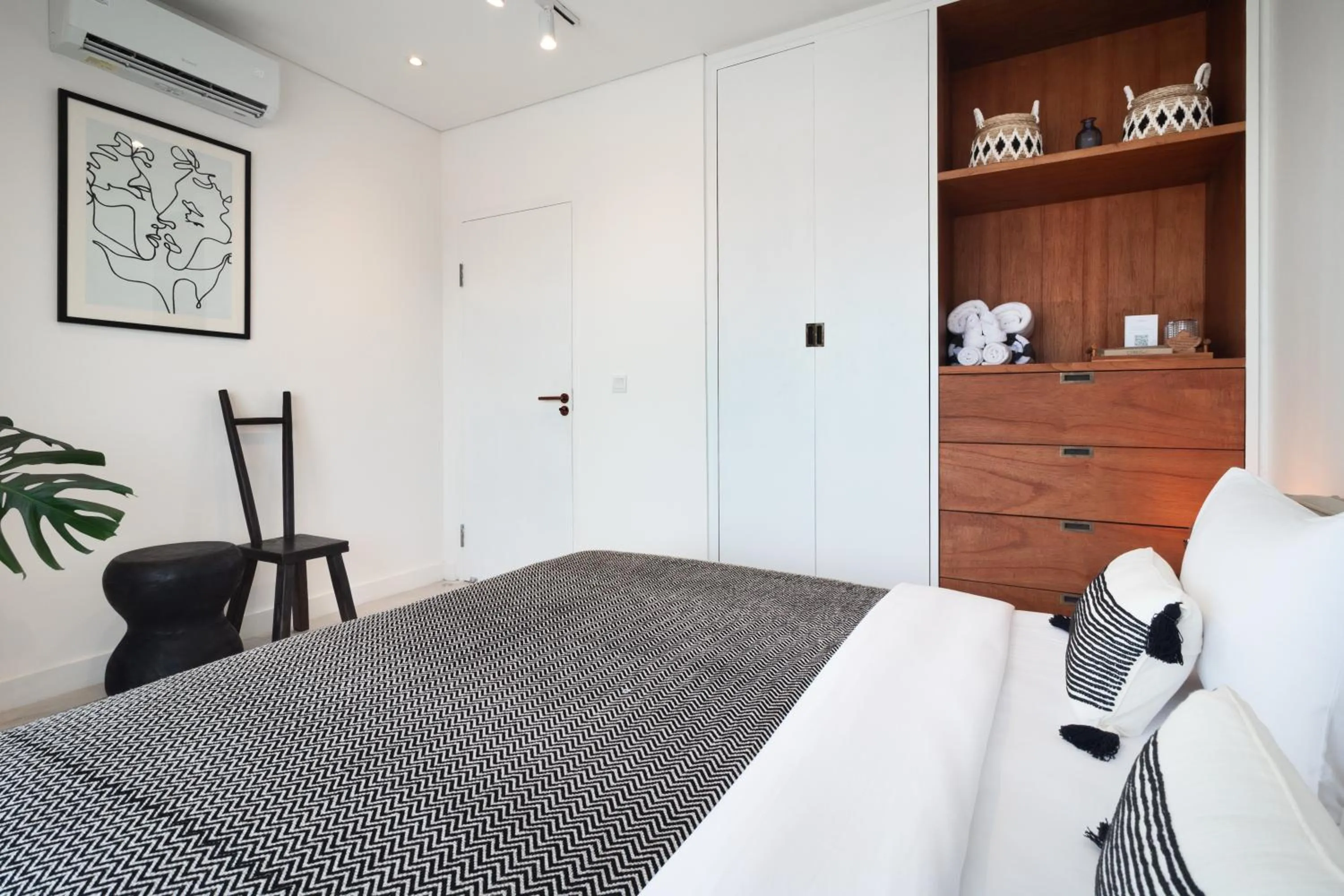 Bedroom, Bed in The Cruise Berawa - Design Apartments & Penthouses by CPM Bali