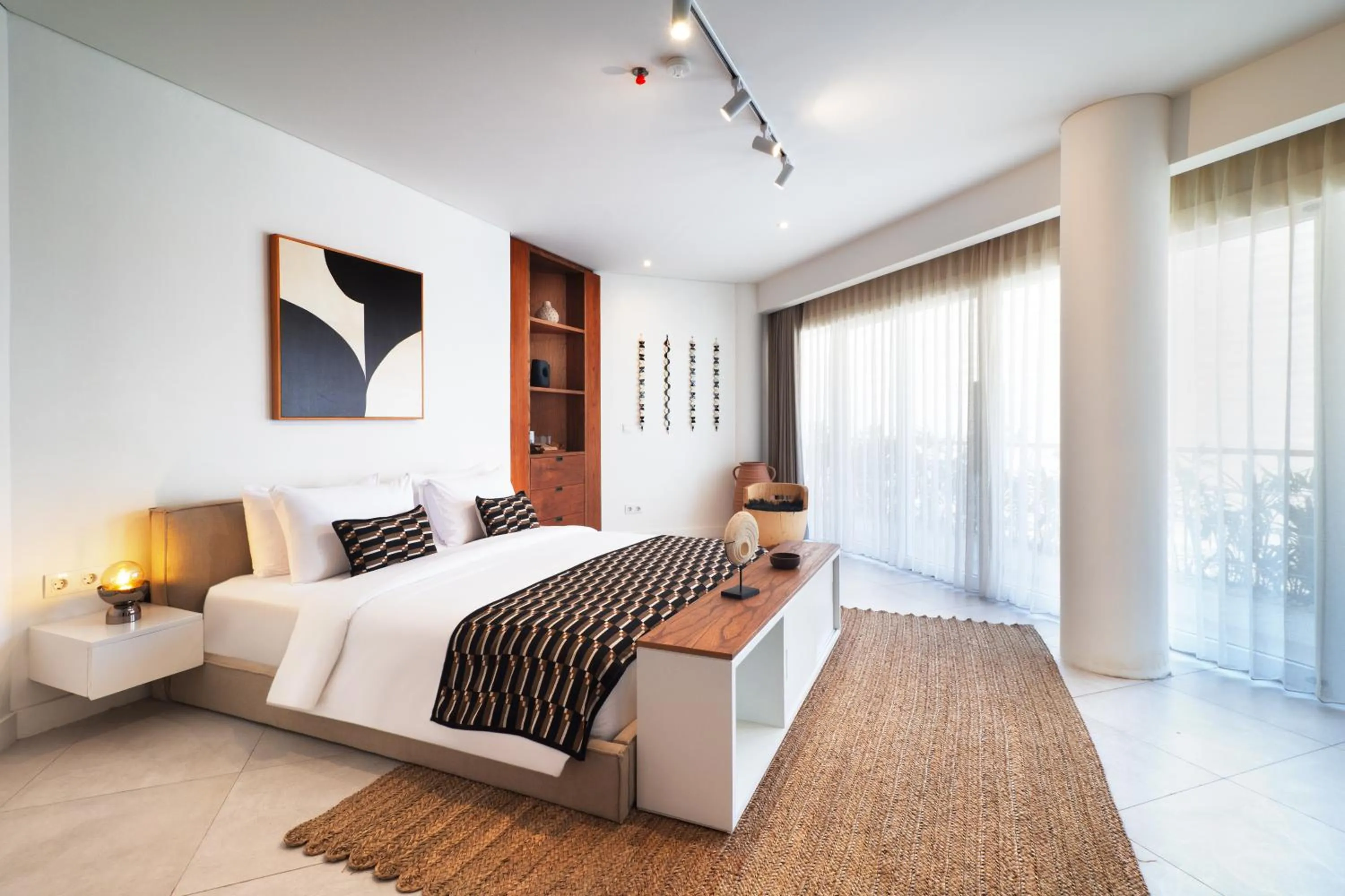 Bedroom, Bed in The Cruise Berawa - Design Apartments & Penthouses by CPM Bali