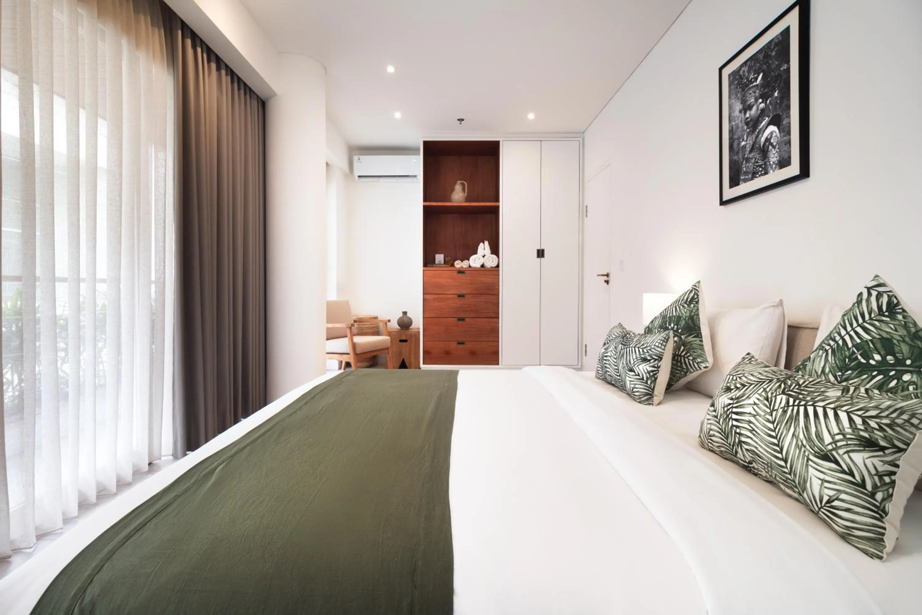 Bedroom, Bed in The Cruise Berawa - Design Apartments & Penthouses by CPM Bali