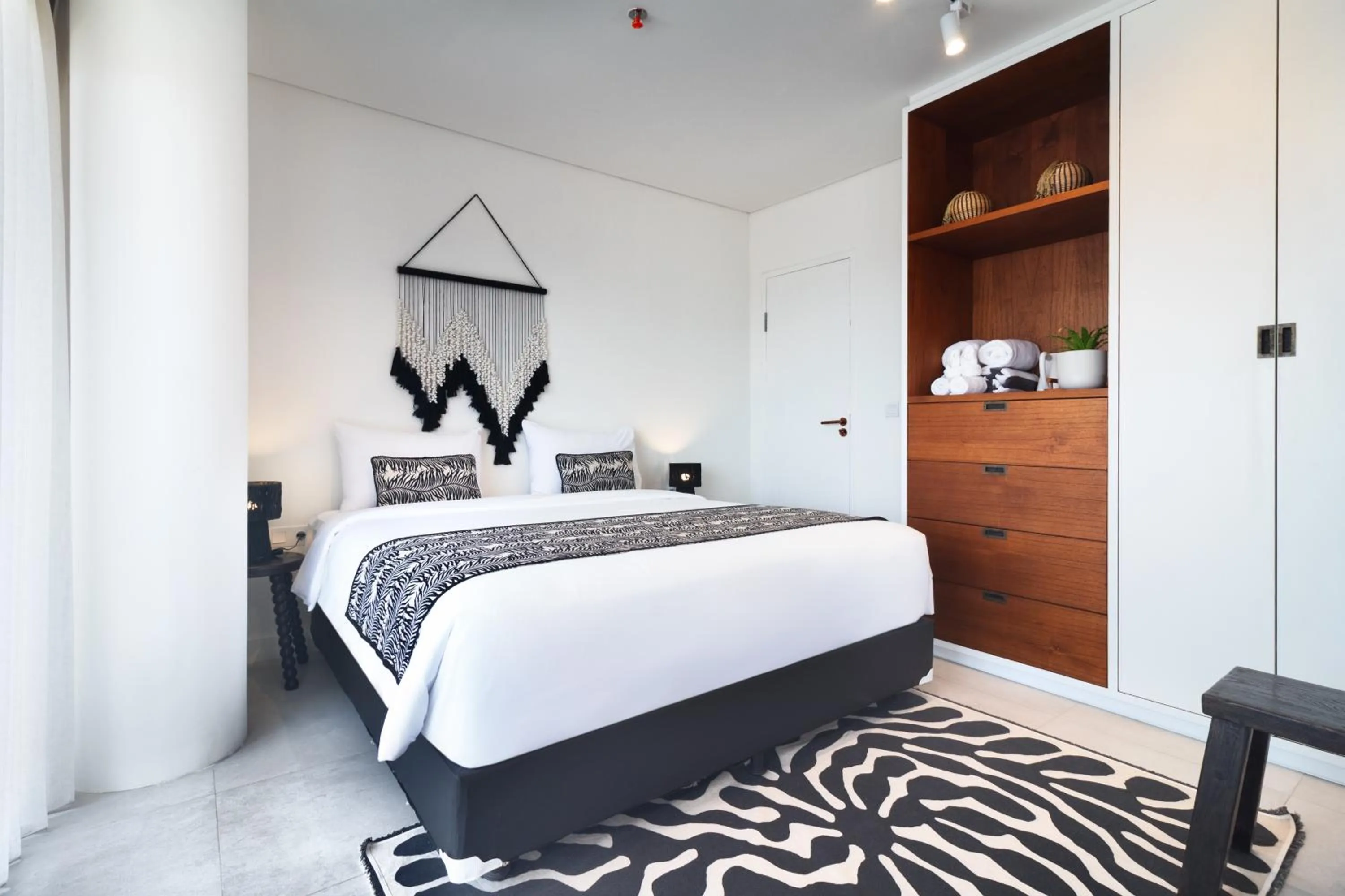 Bedroom, Bed in The Cruise Berawa - Design Apartments & Penthouses by CPM Bali