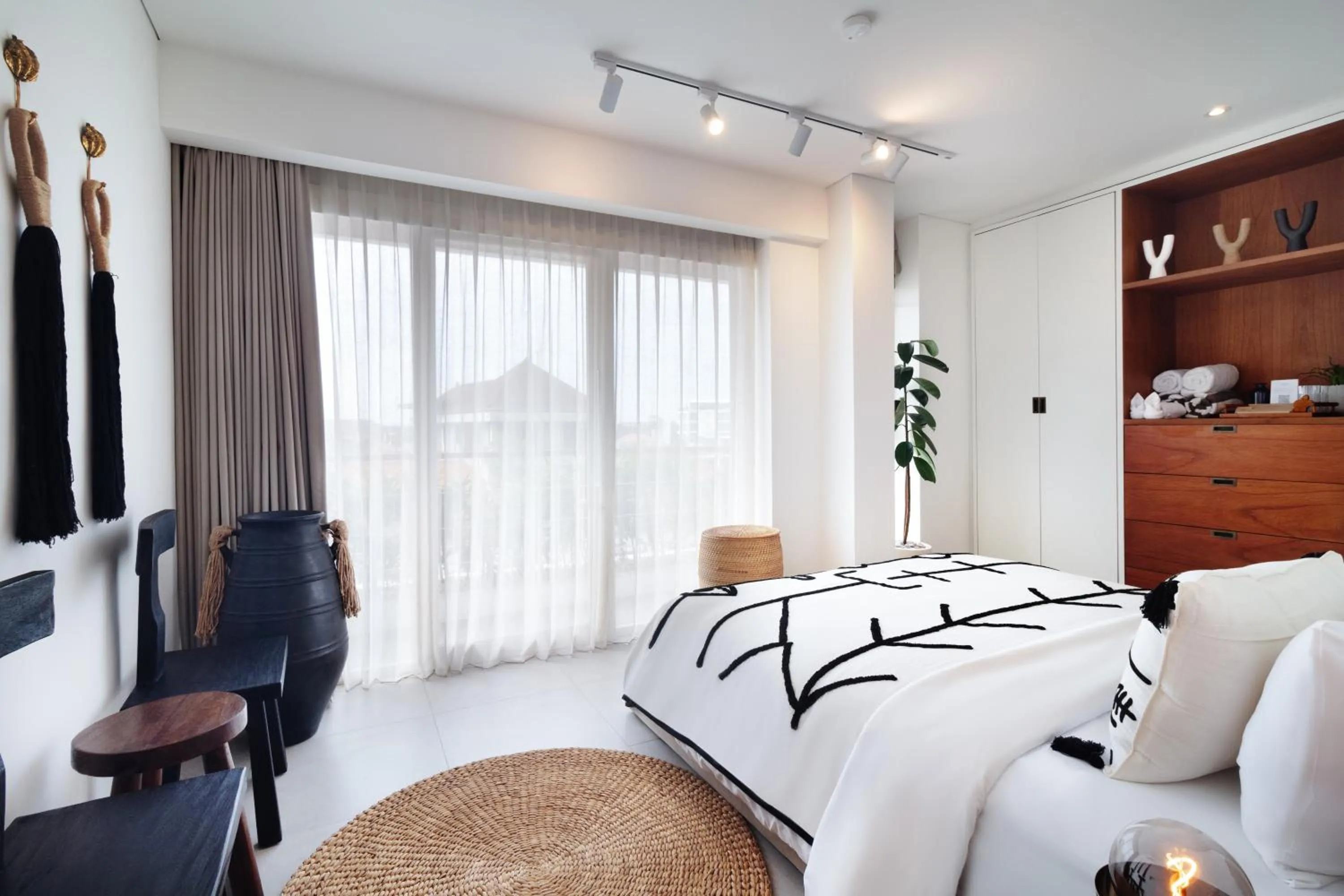Bedroom, Bed in The Cruise Berawa - Design Apartments & Penthouses by CPM Bali