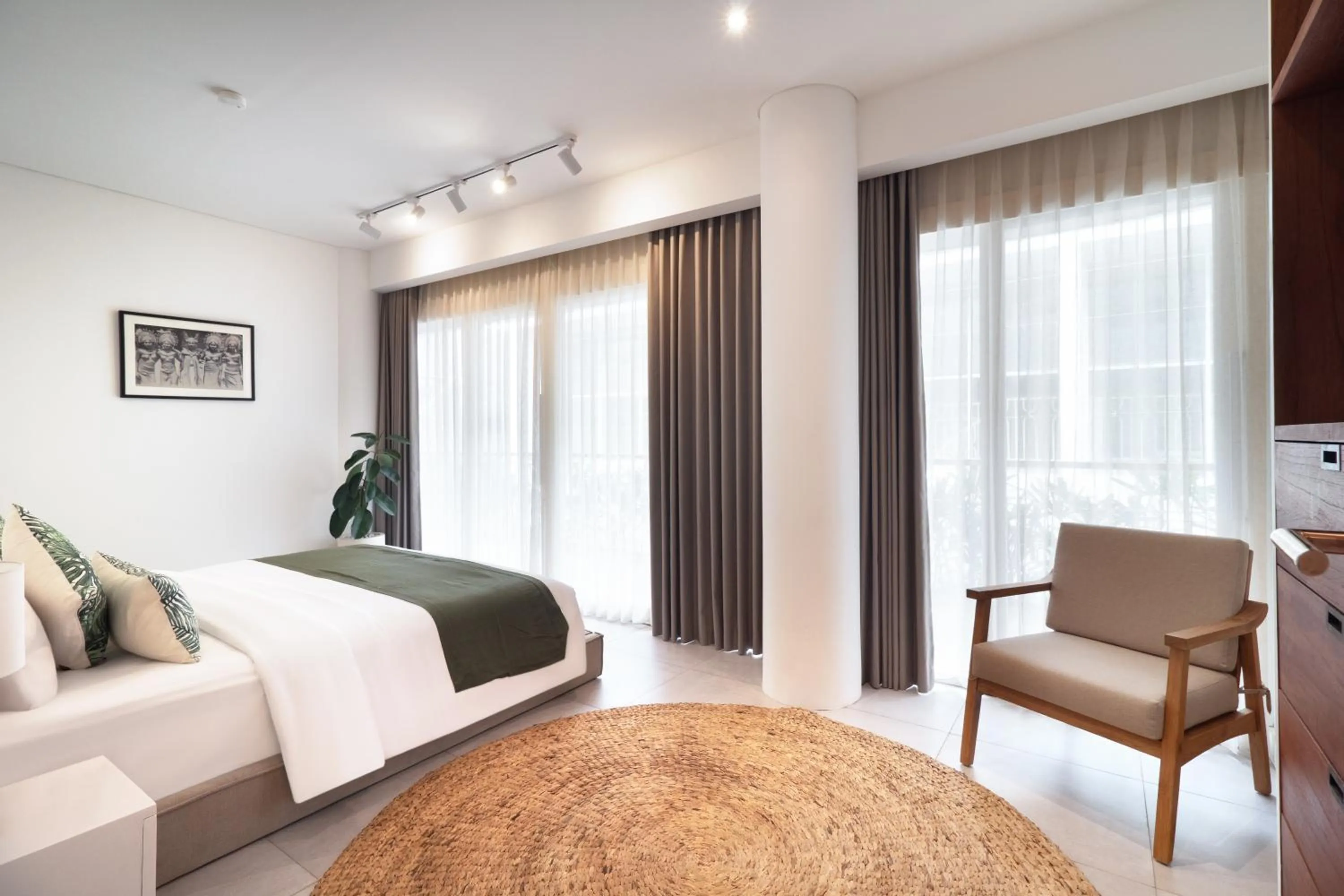 Bedroom, Bed in The Cruise Berawa - Design Apartments & Penthouses by CPM Bali