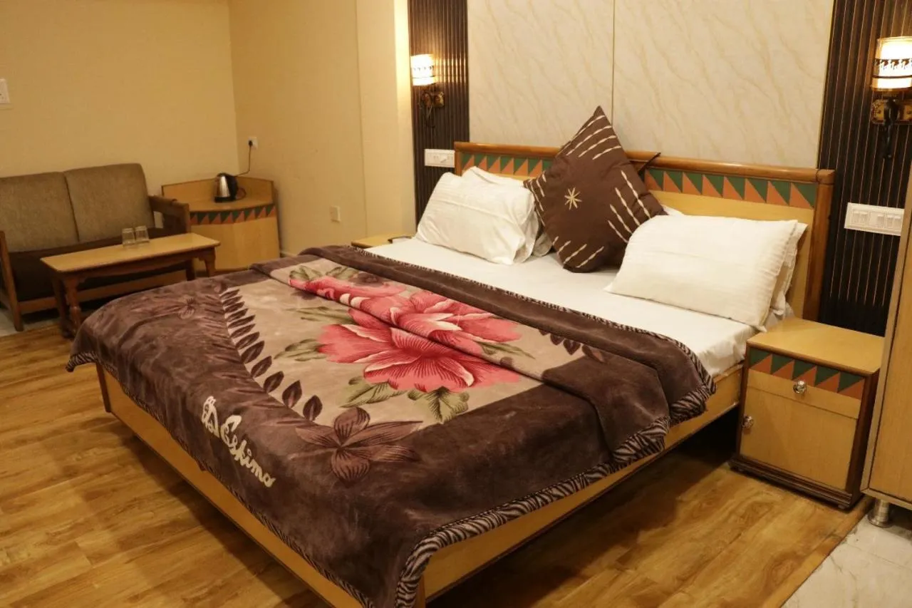 Bed in Hotel Royal Palace