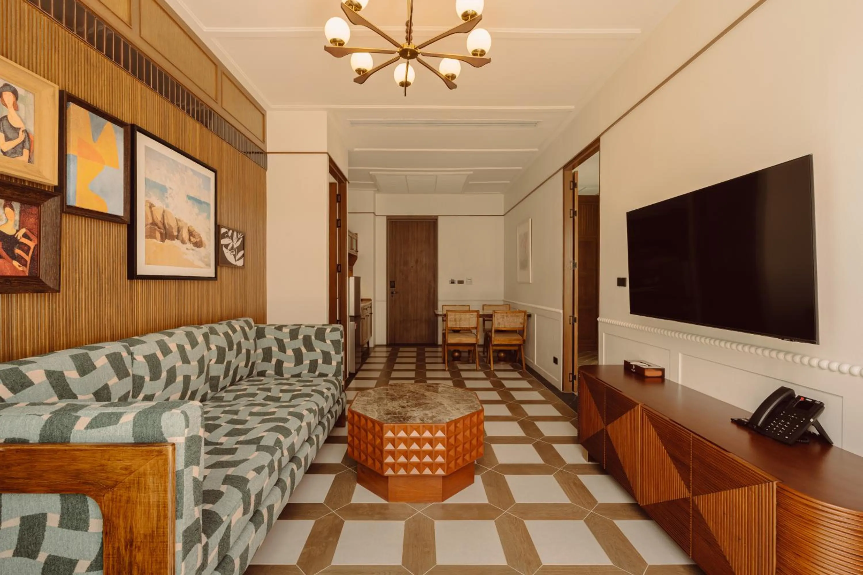 Living room in Sugar Marina Resort-LAGOON-Villas, Naiyang Beach