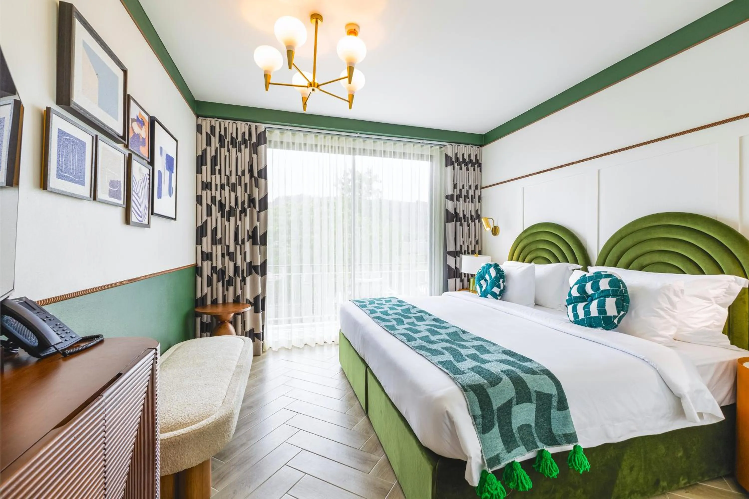 Bed in Sugar Marina Resort-LAGOON-Villas, Naiyang Beach