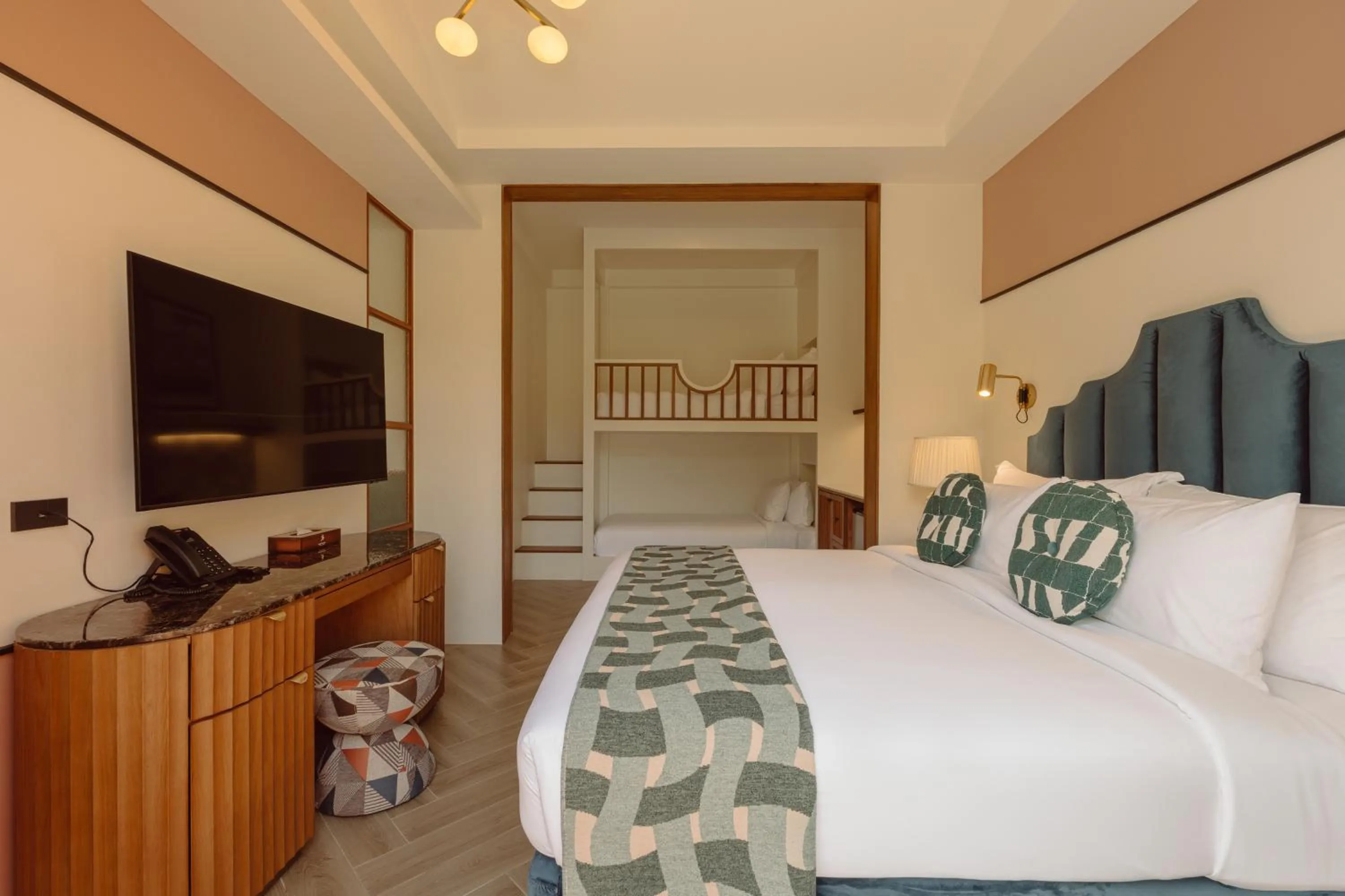 Bed in Sugar Marina Resort-LAGOON-Villas, Naiyang Beach