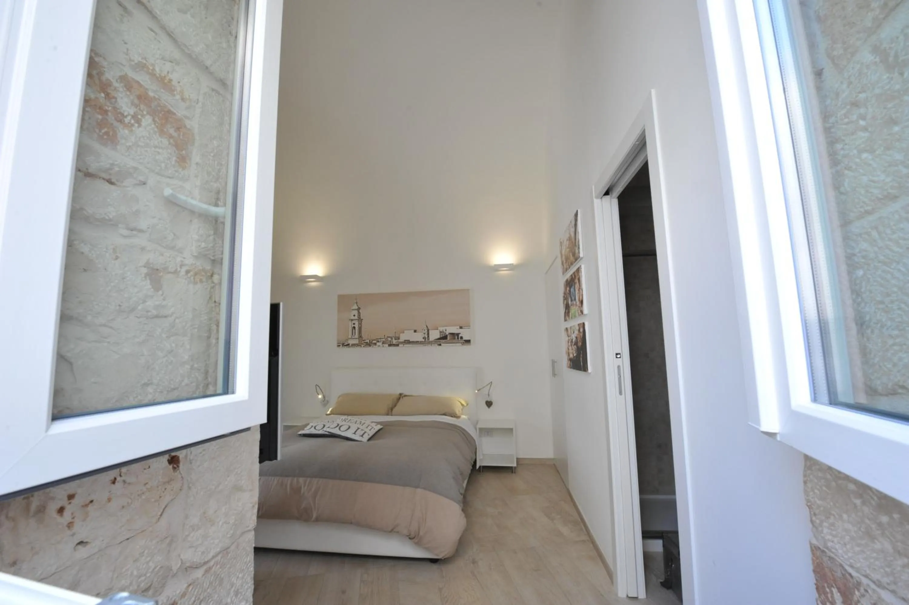 Decorative detail, Bed in B&B Aurelia