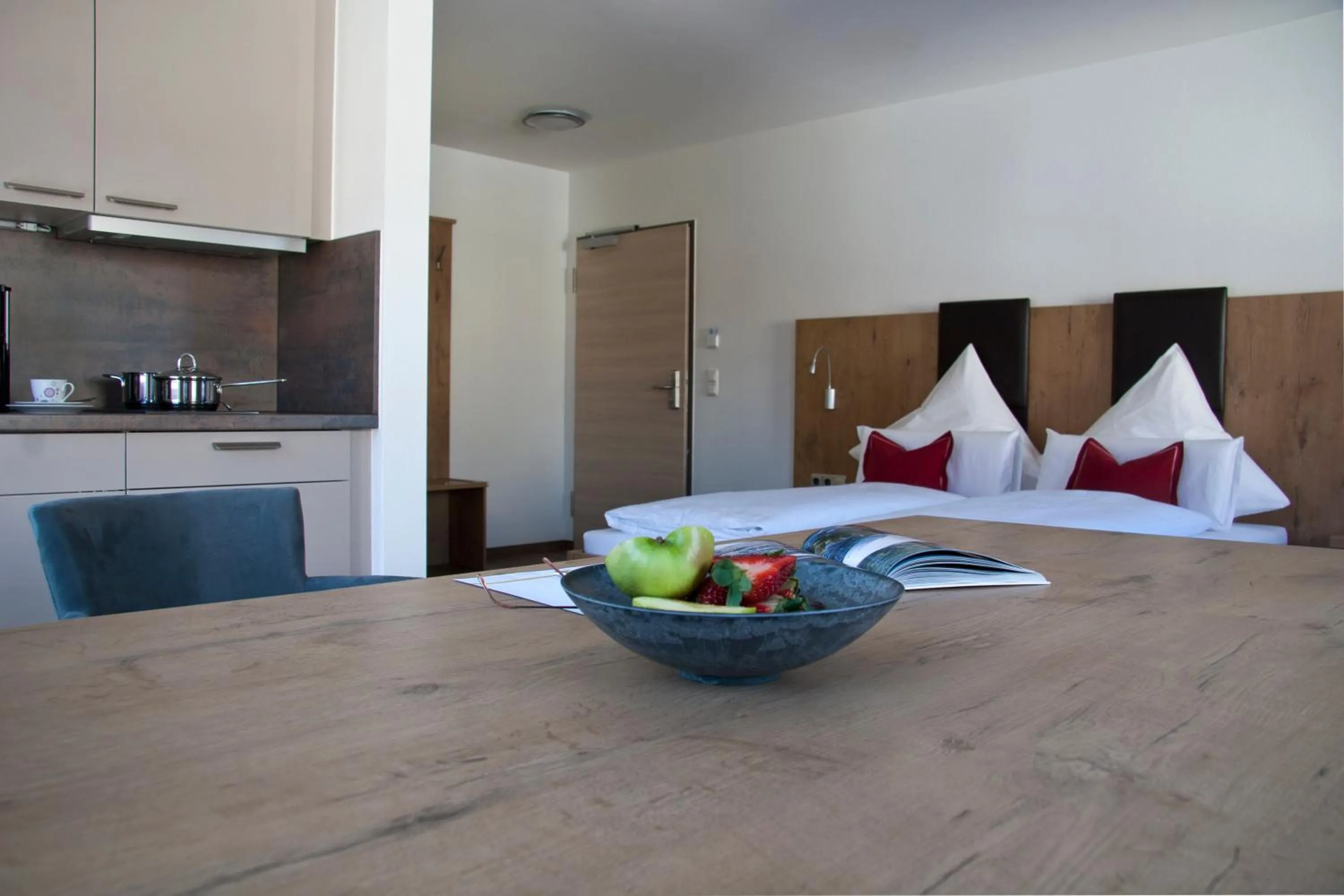 Family, Bed in Pension Sperlhof