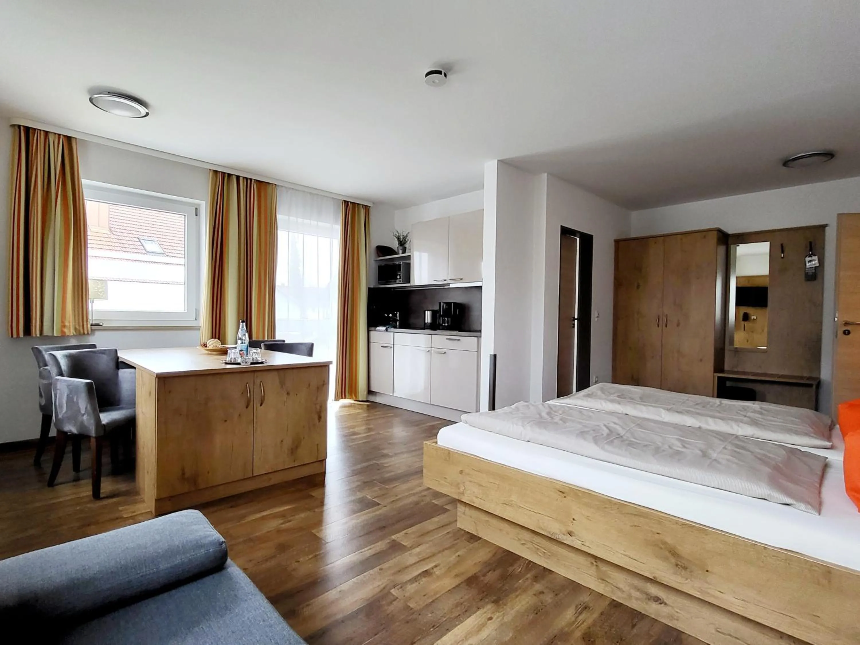 Family, Bed in Pension Sperlhof