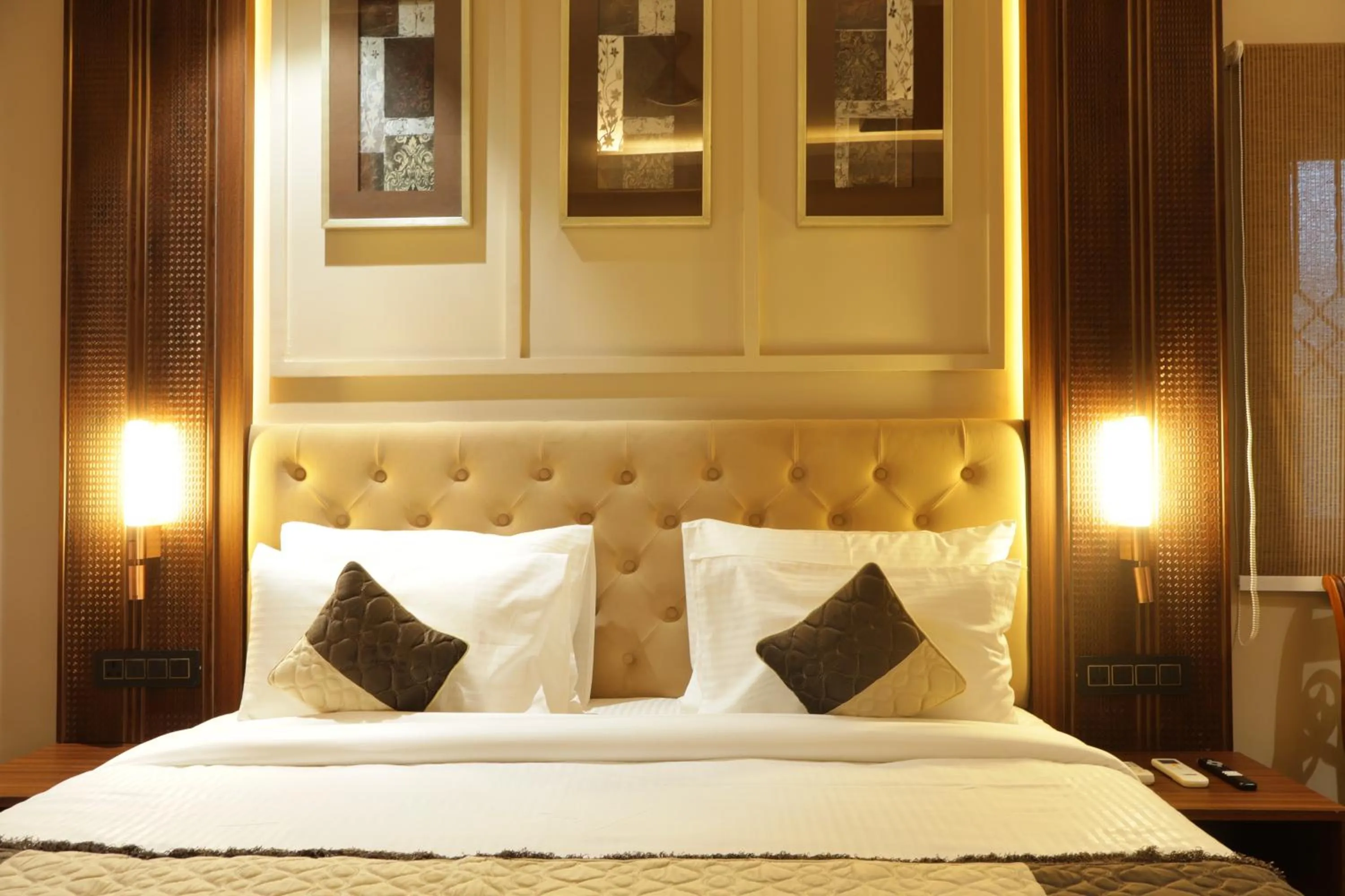 Bed in Suramya Homestay Near Shymala Hills