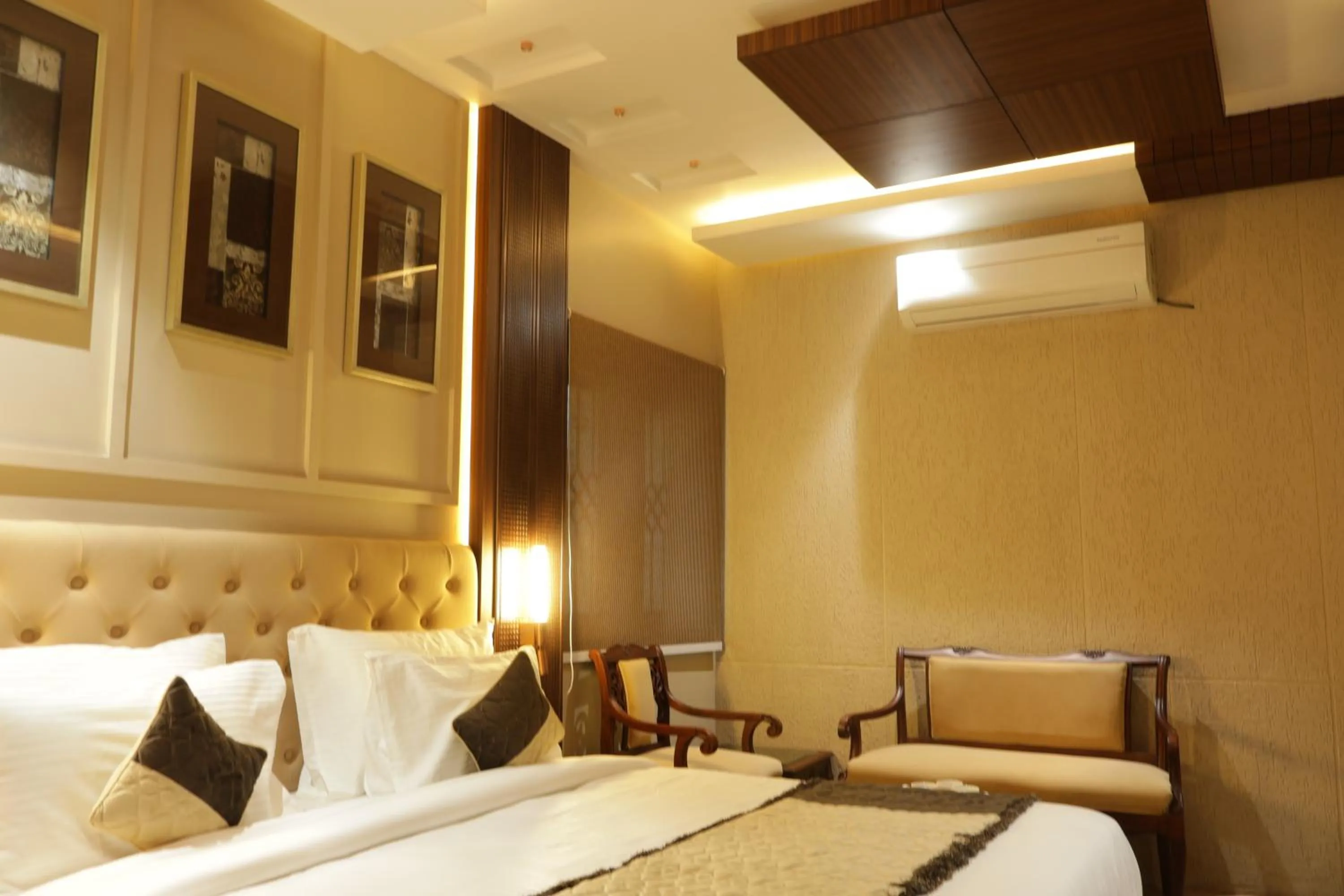 Living room, Bed in Suramya Homestay Near Shymala Hills