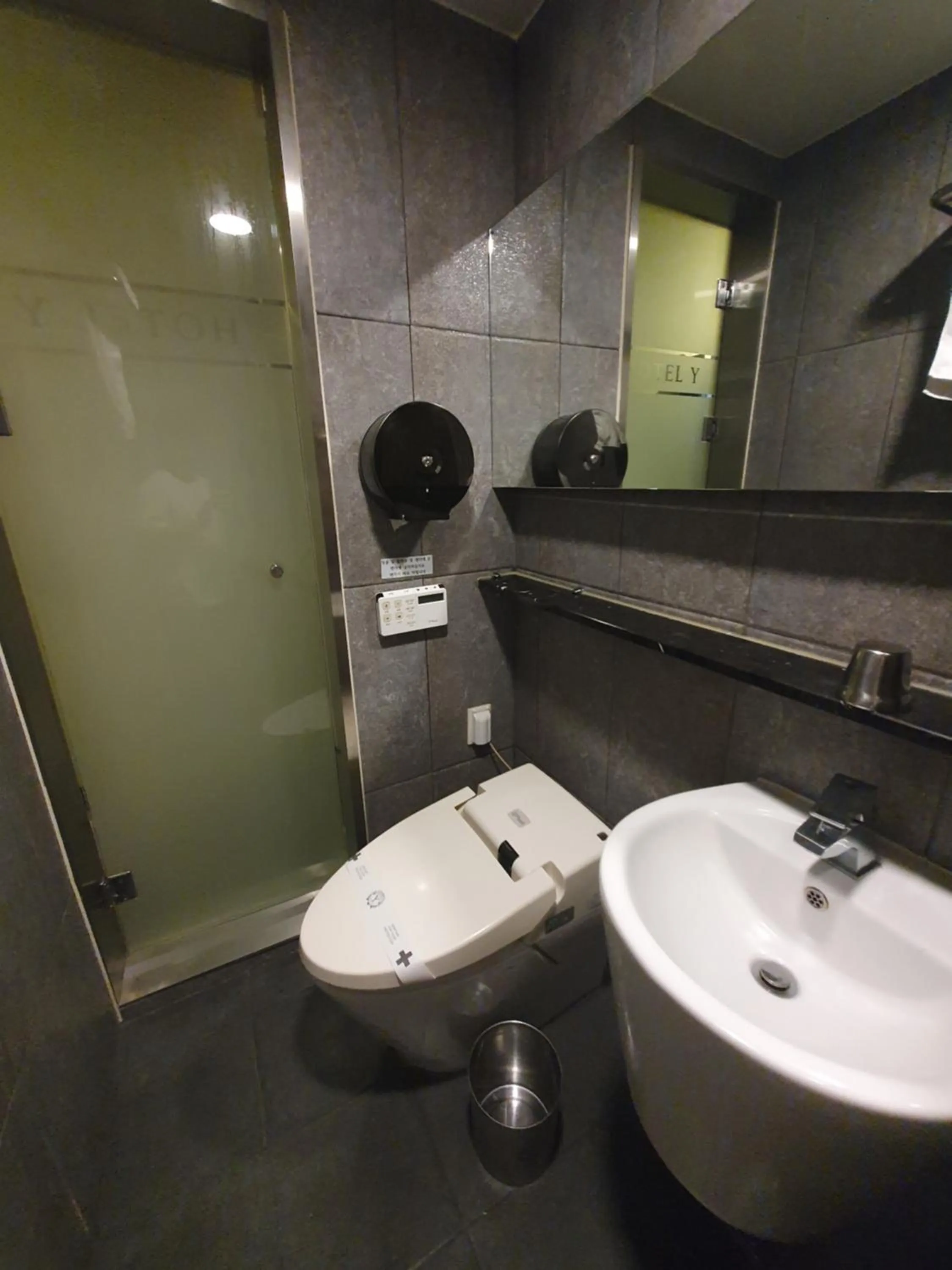 Toilet in Eunpyeong Y Hotel