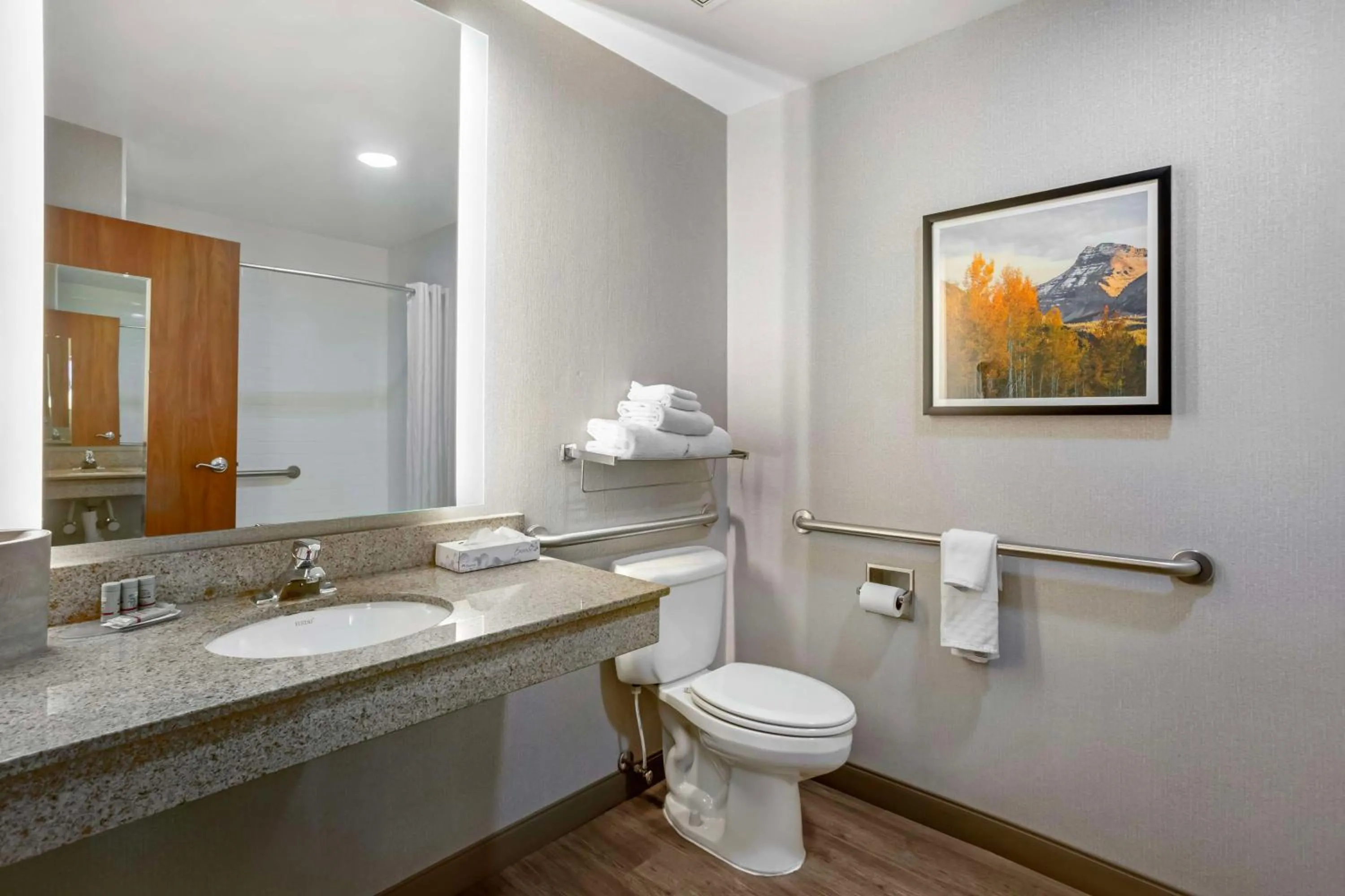 Bathroom in Best Western Holiday Hills