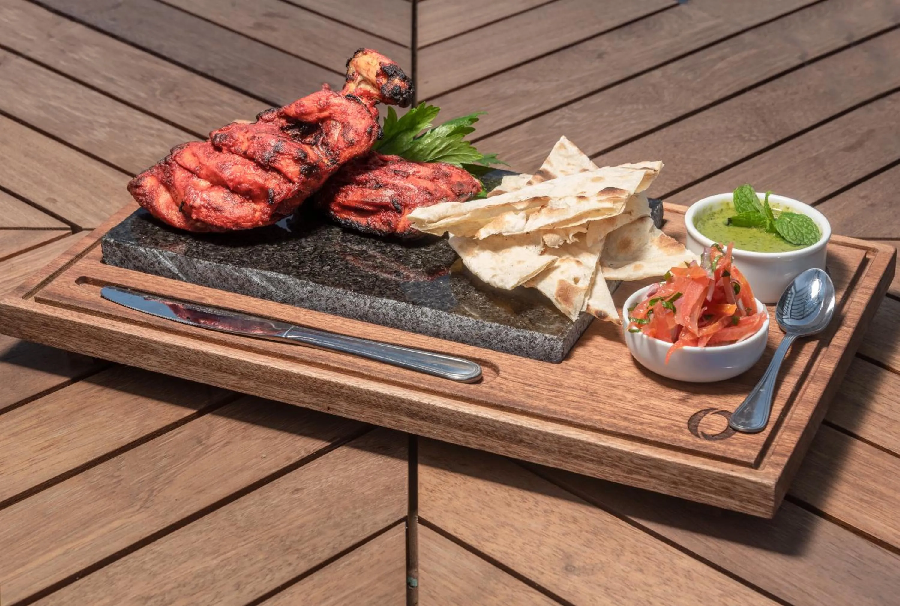 Restaurant/places to eat in Okash City Boutique Hotel