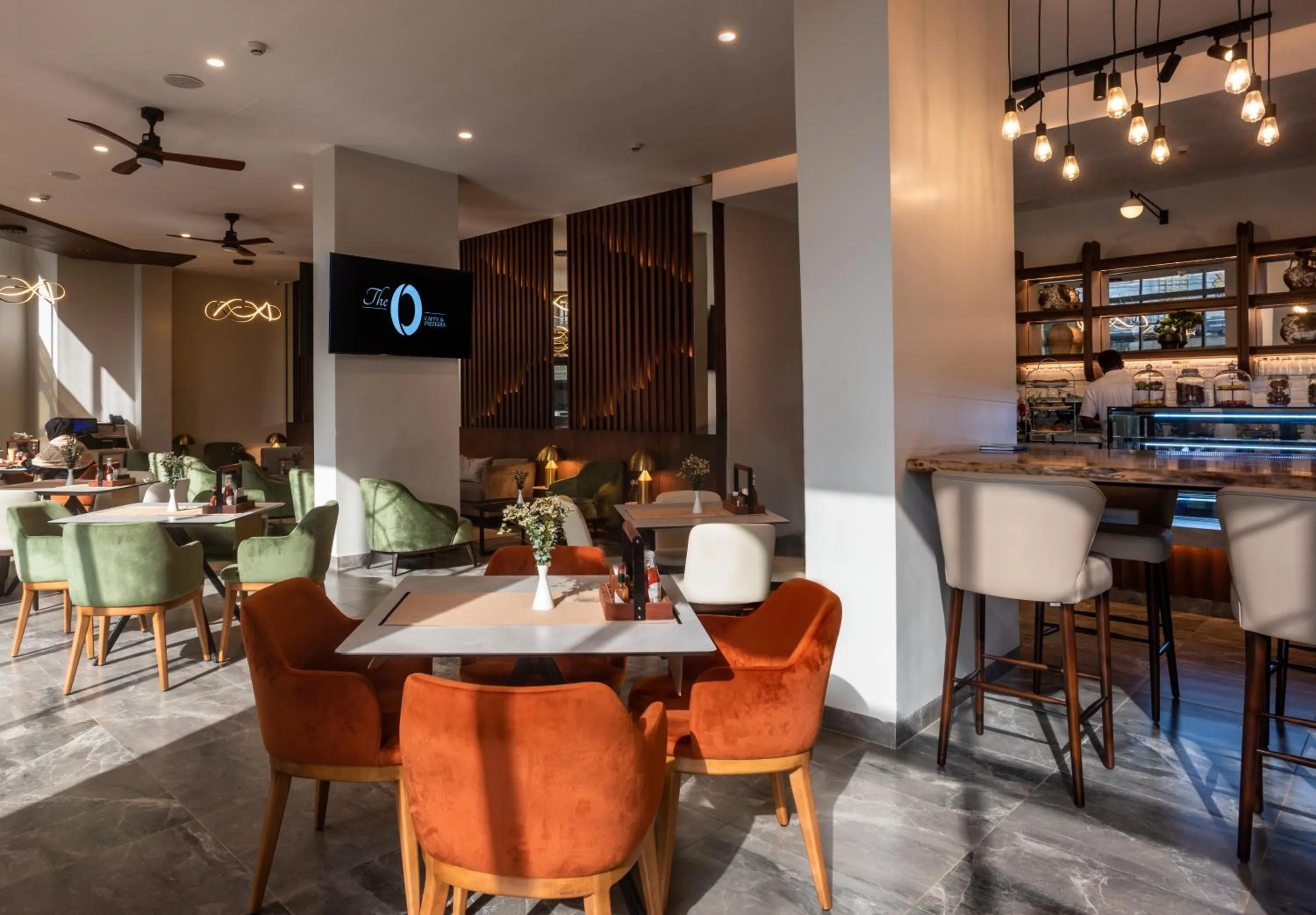 Restaurant/places to eat in Okash City Boutique Hotel