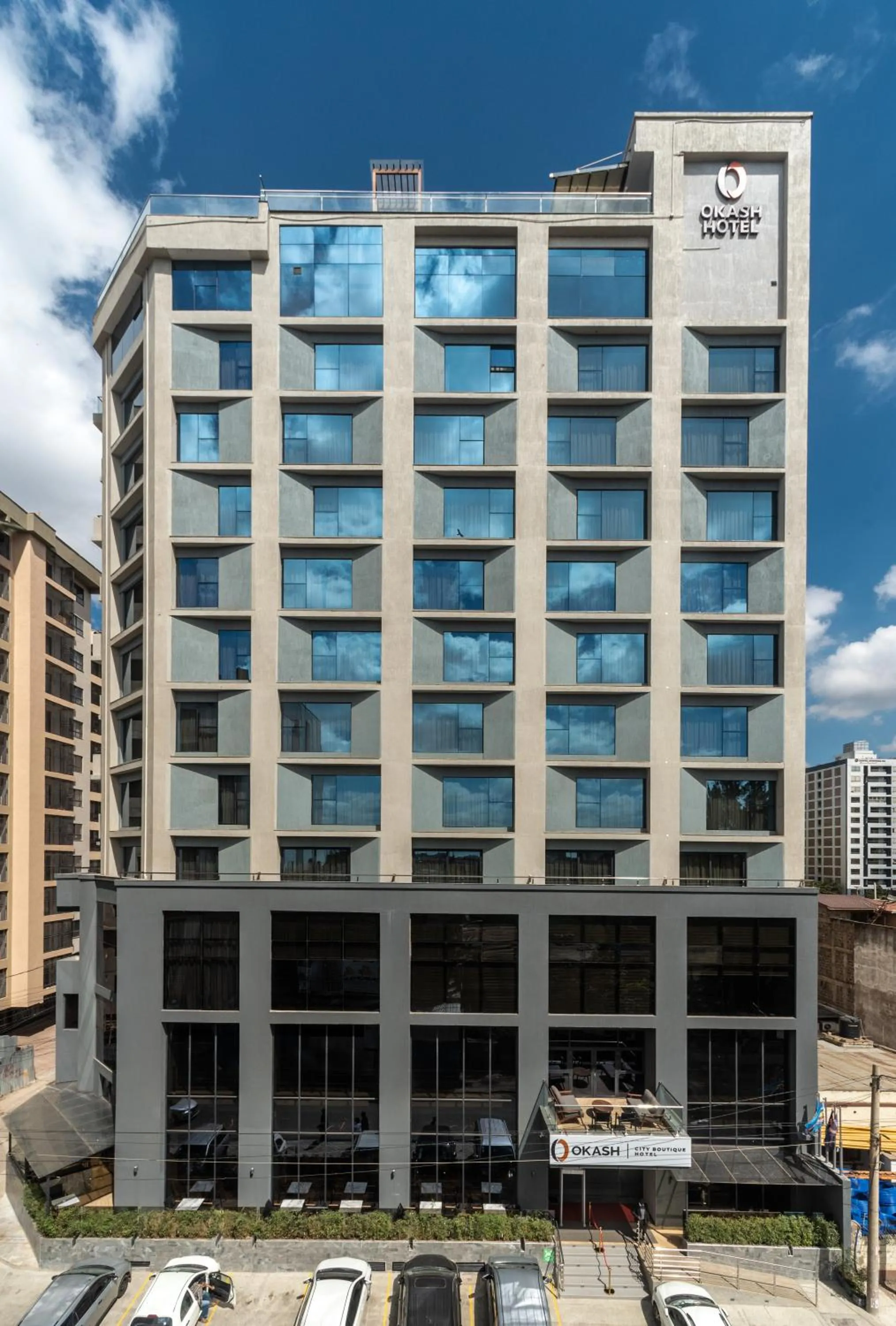 Property building in Okash City Boutique Hotel