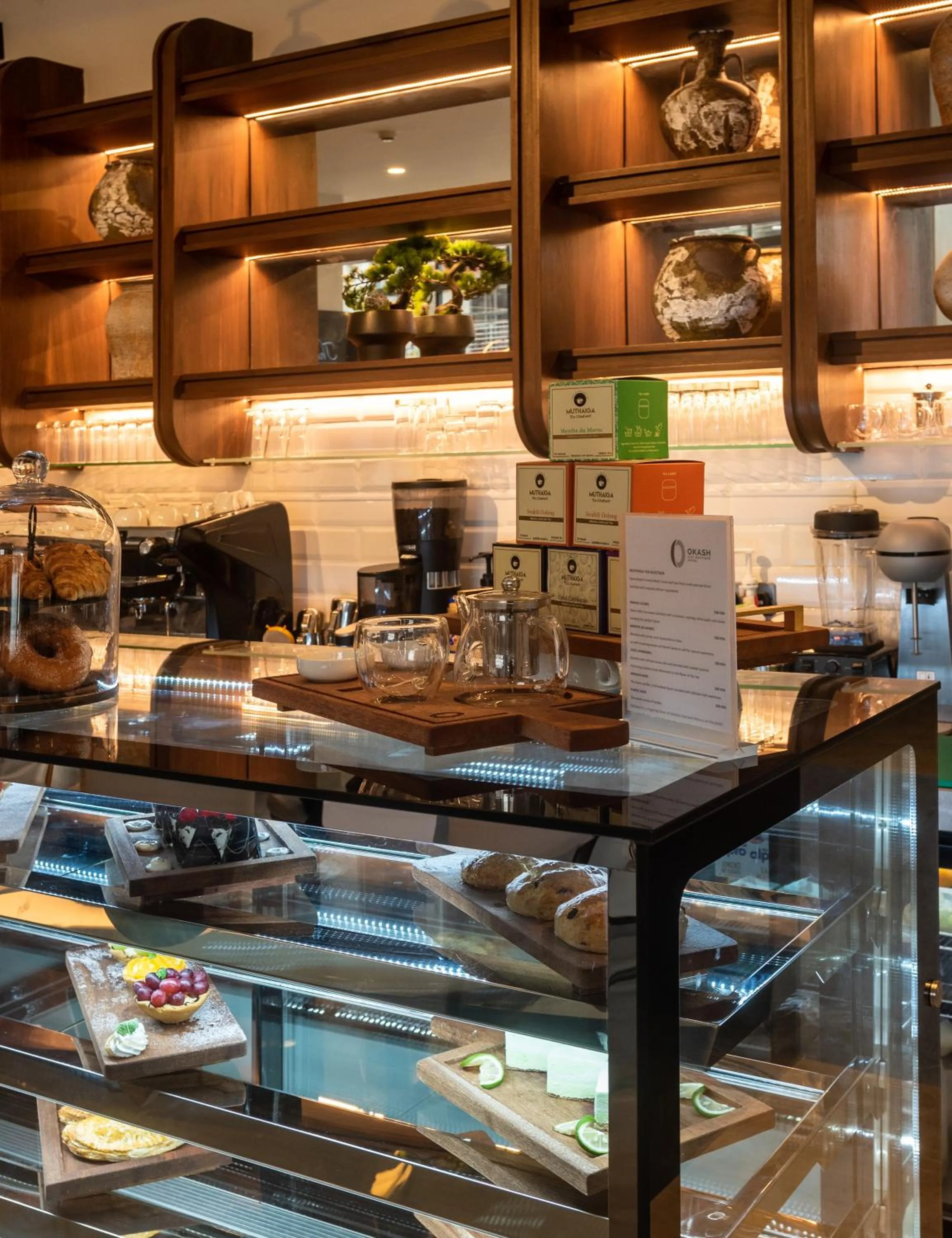 Restaurant/places to eat in Okash City Boutique Hotel