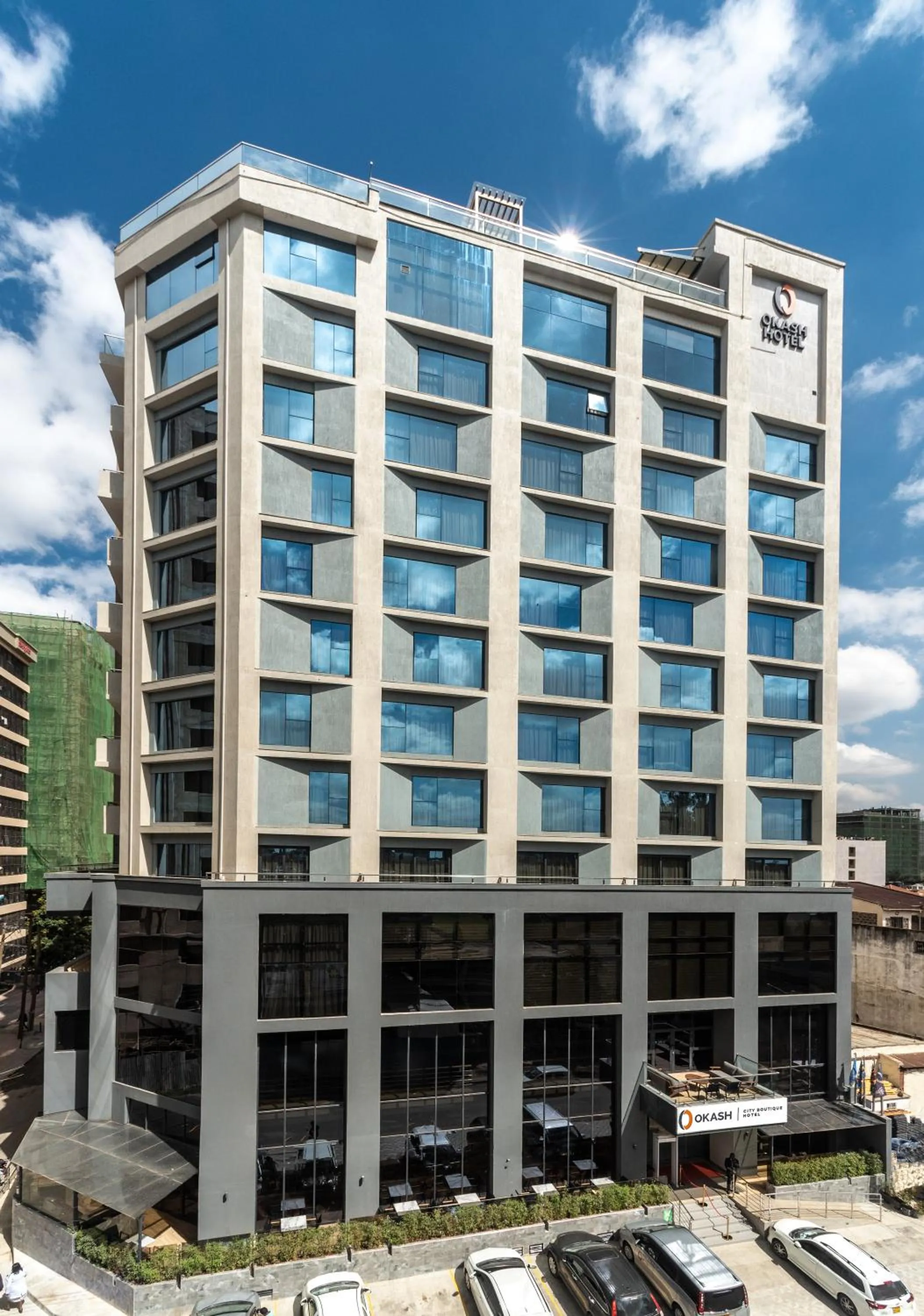 Property building in Okash City Boutique Hotel