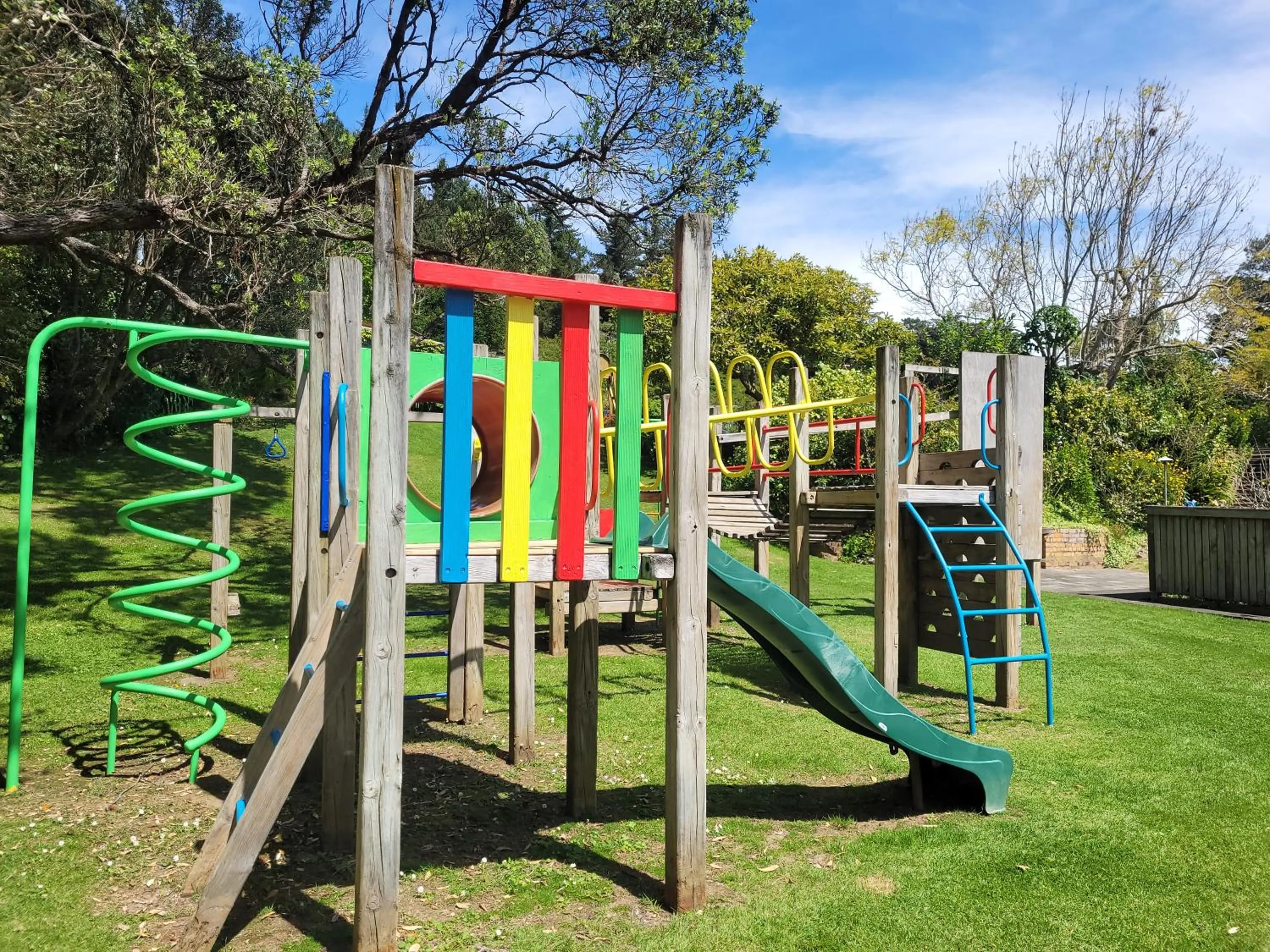 Children play ground in Dickson Holiday Park