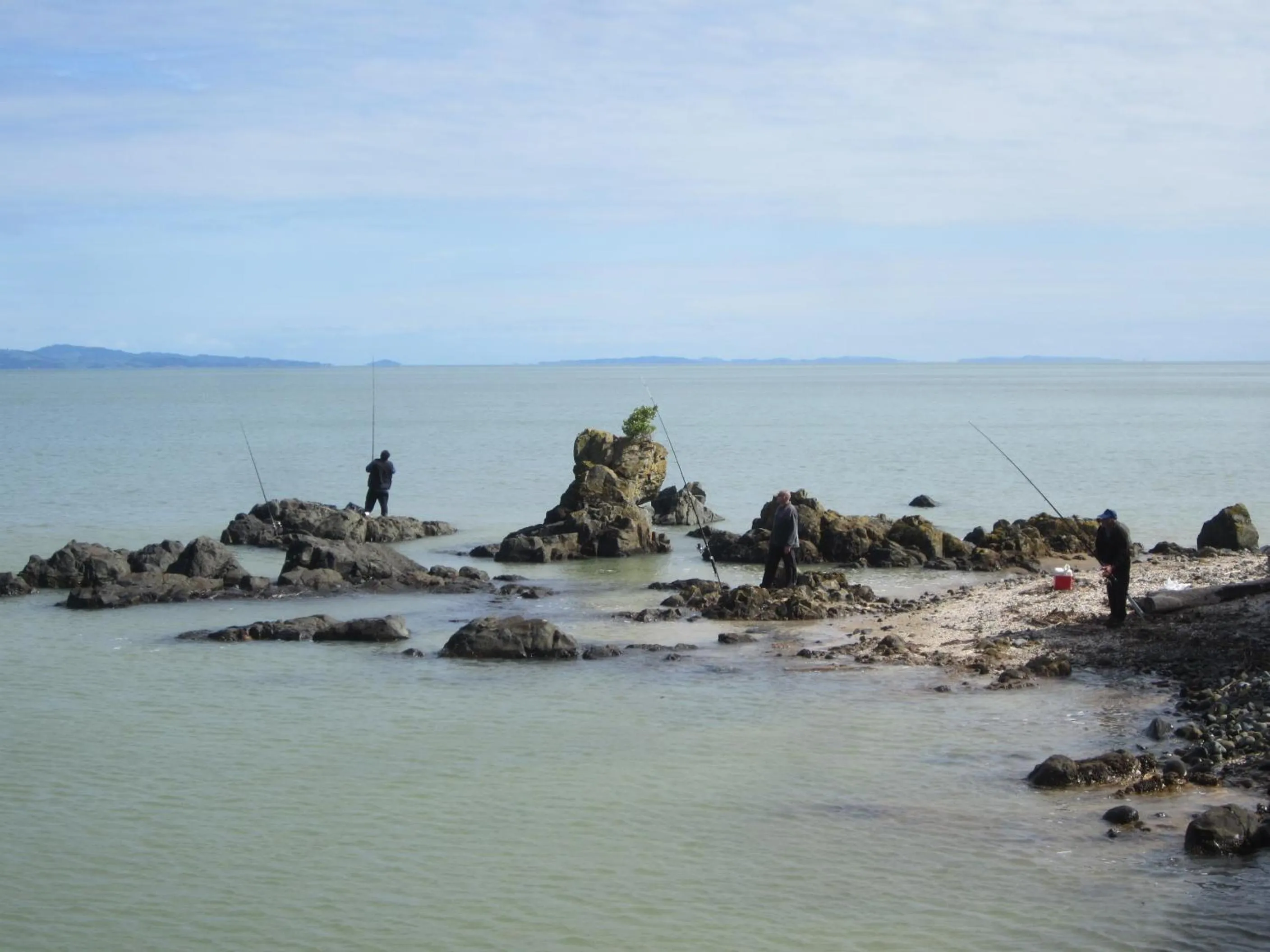 Beach in Dickson Holiday Park