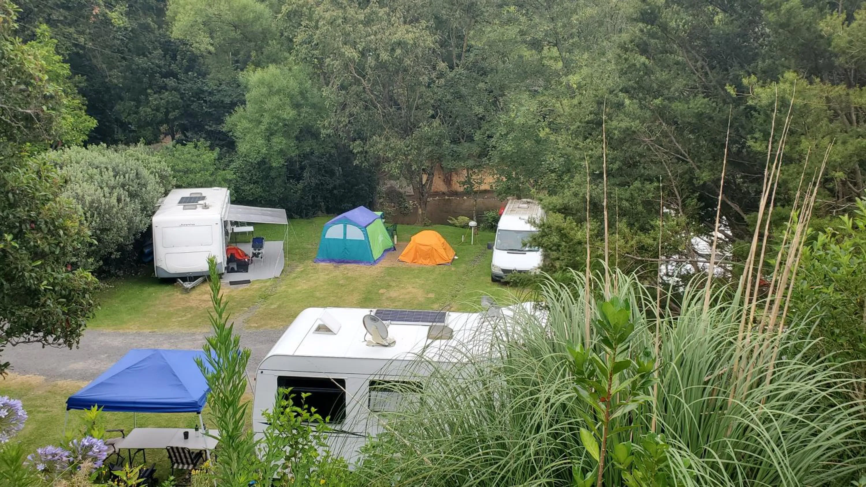 On site in Dickson Holiday Park