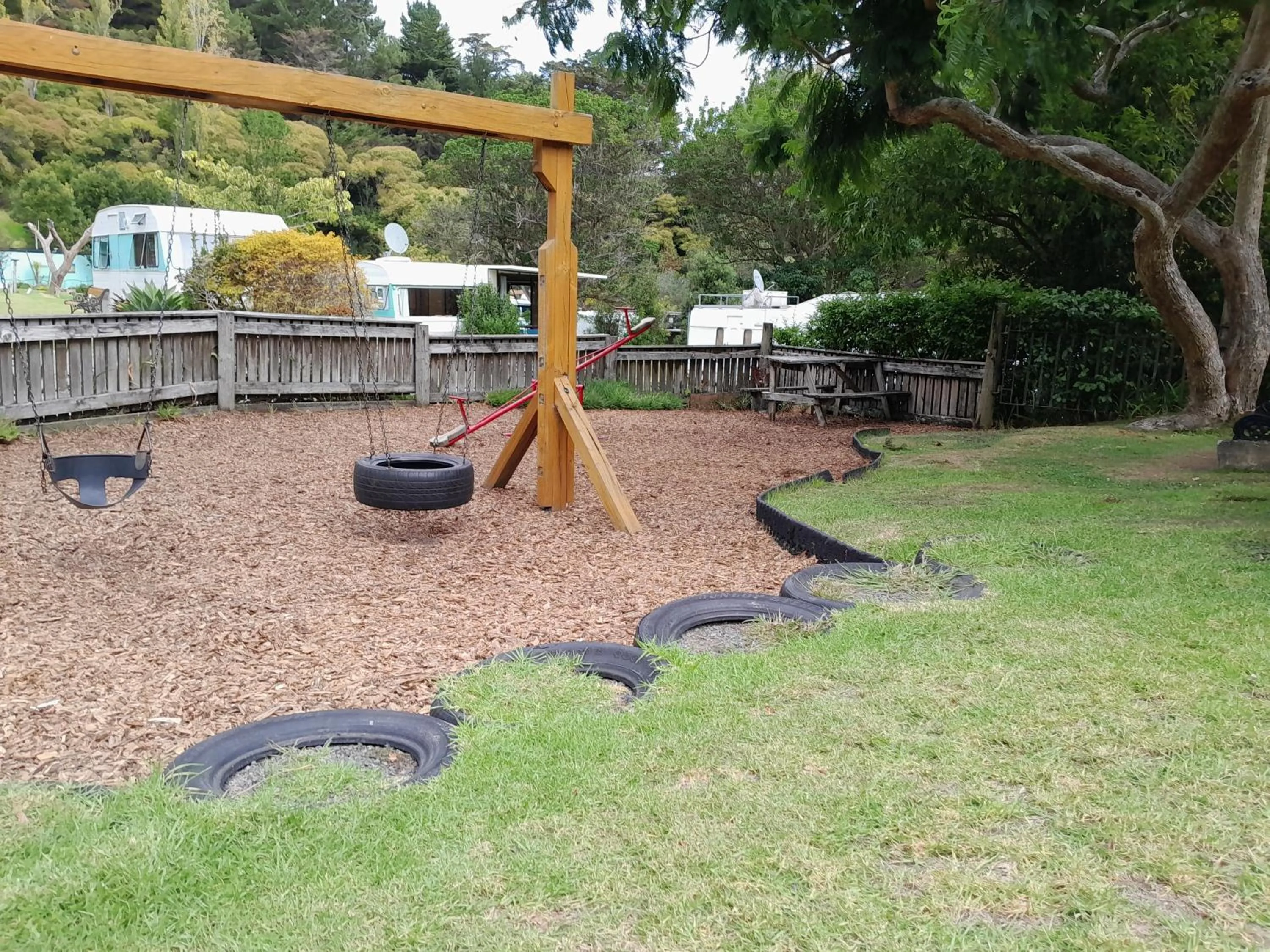 Children play ground in Dickson Holiday Park