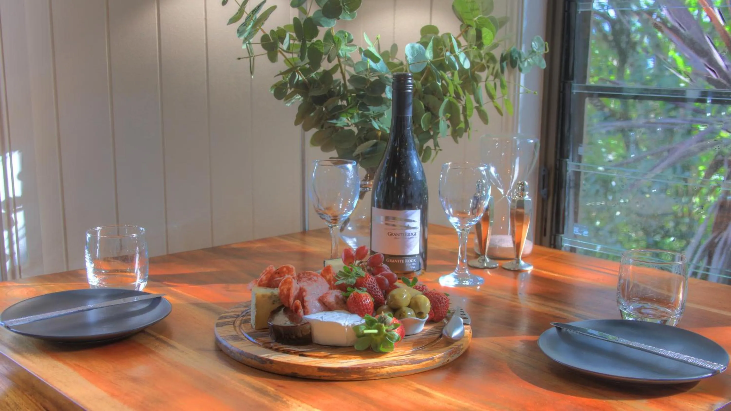 Food in Montville Misty View Cottages