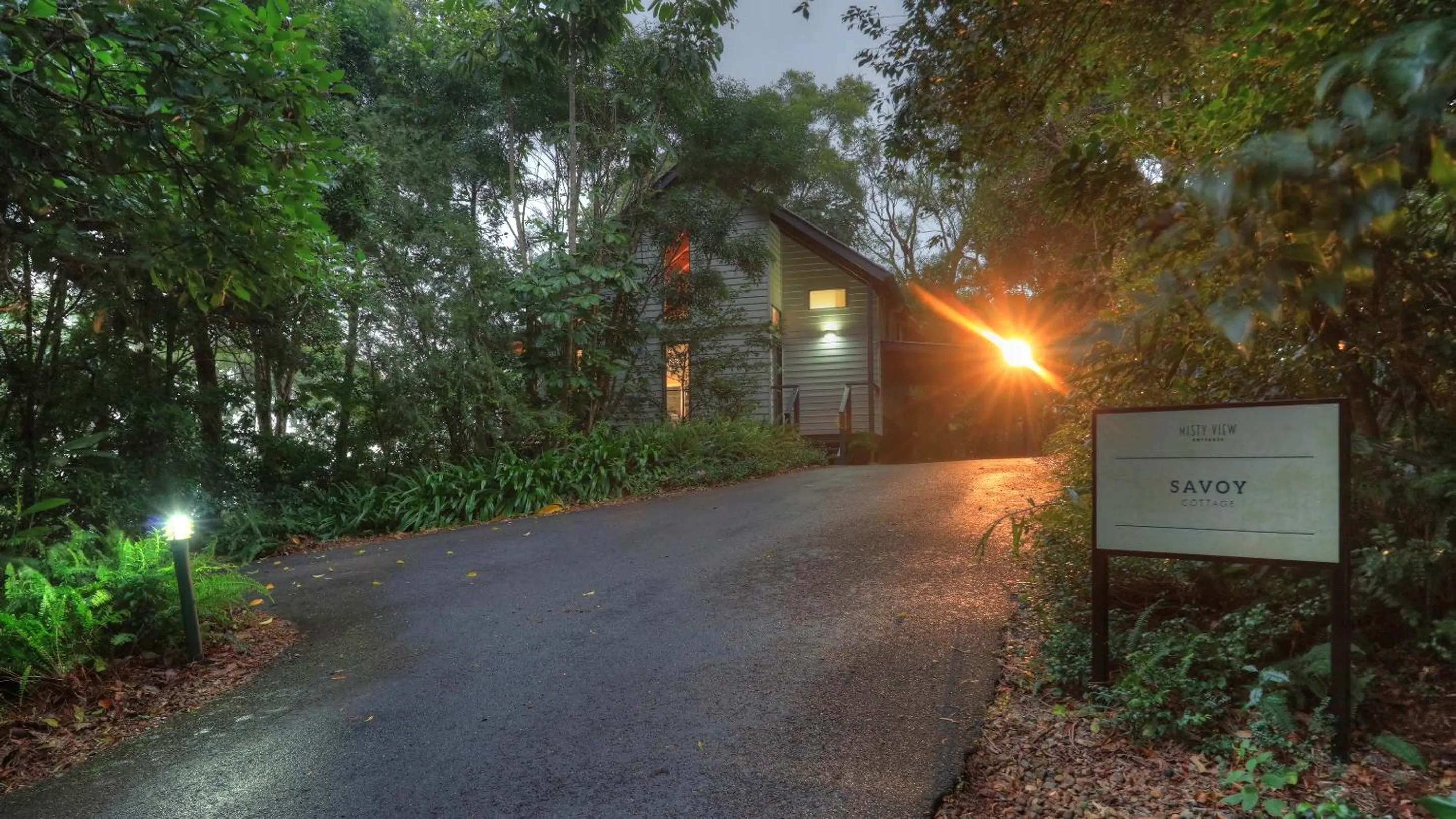 Property building in Montville Misty View Cottages