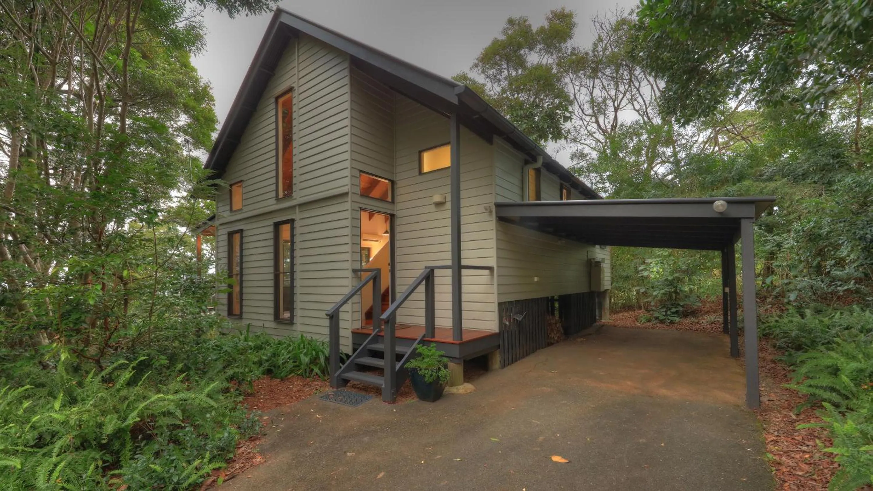 Property building in Montville Misty View Cottages